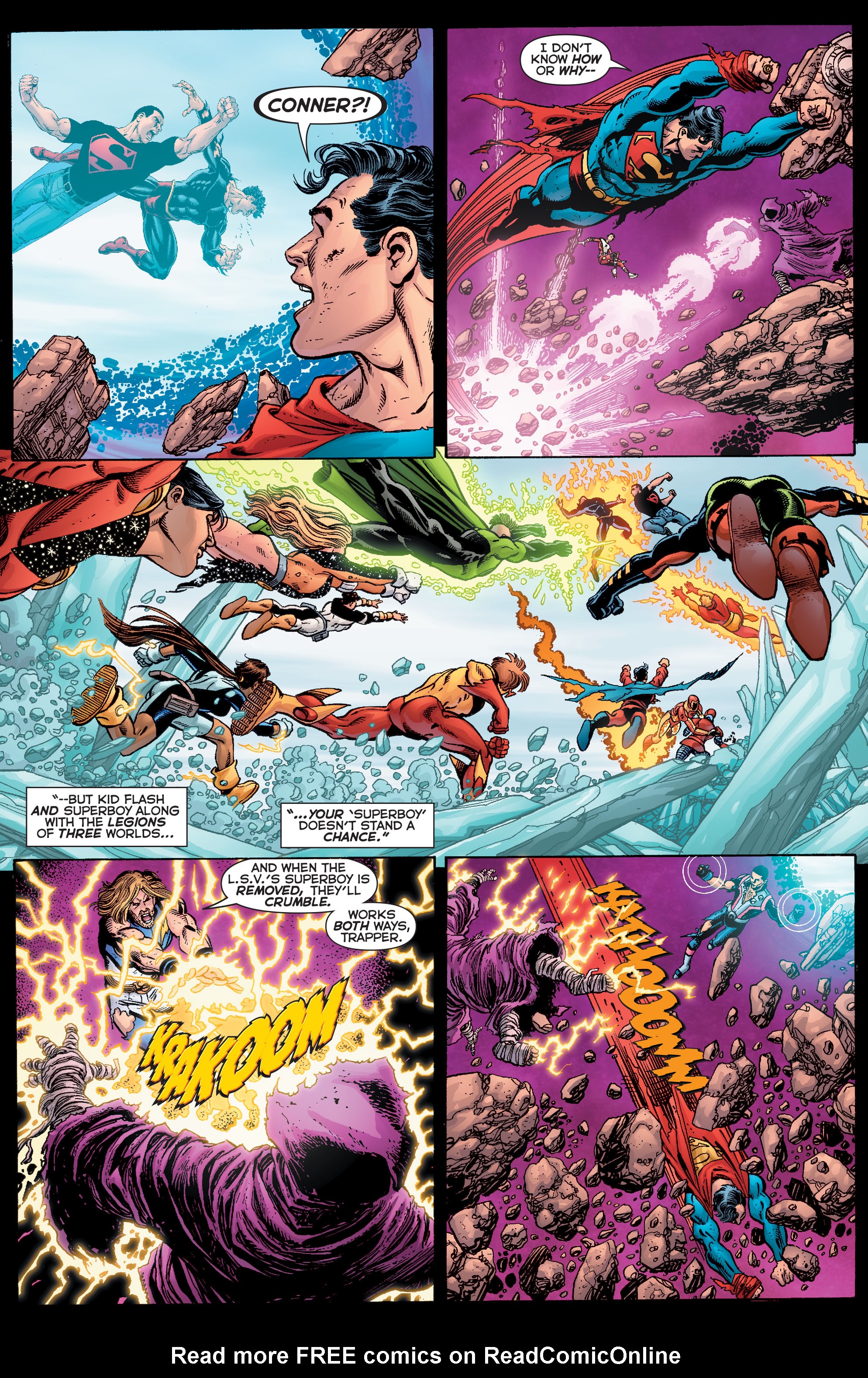 Read online Final Crisis: Legion of Three Worlds comic -  Issue #4 - 29