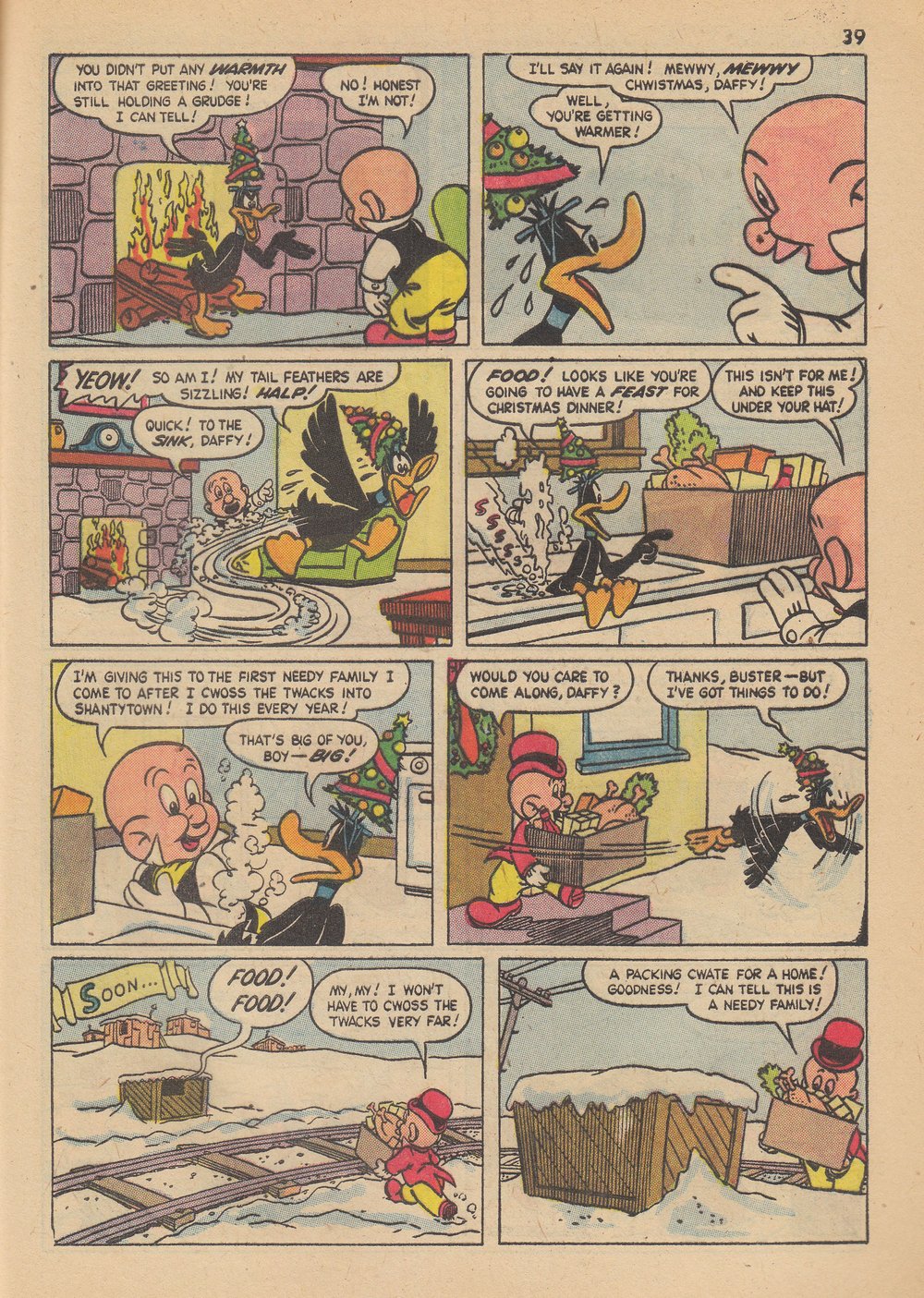 Read online Bugs Bunny's Christmas Funnies comic -  Issue # TPB 6 - 41