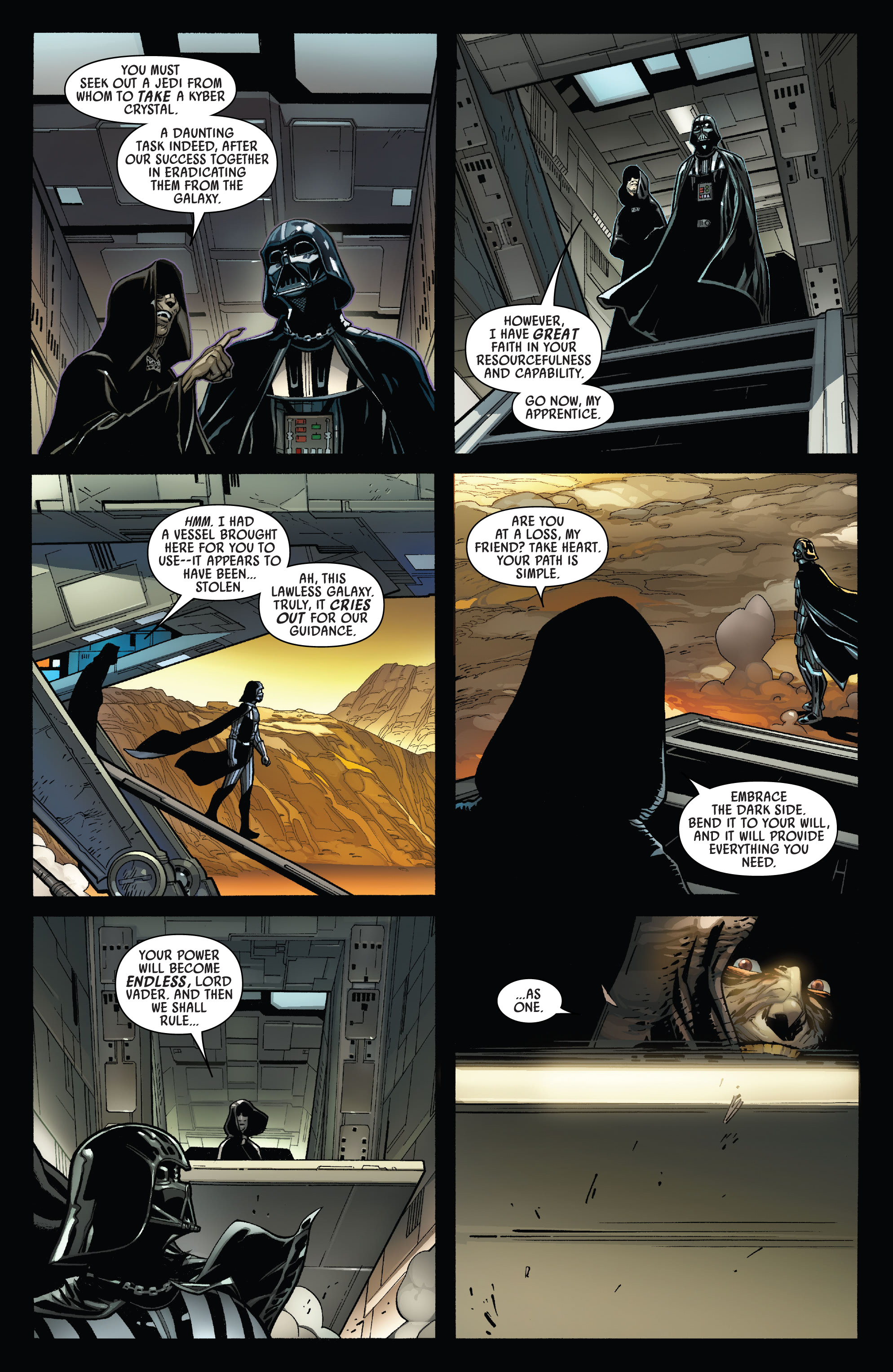 Read online Star Wars: Darth Vader by Charles Soule Omnibus comic -  Issue # TPB (Part 1) - 20