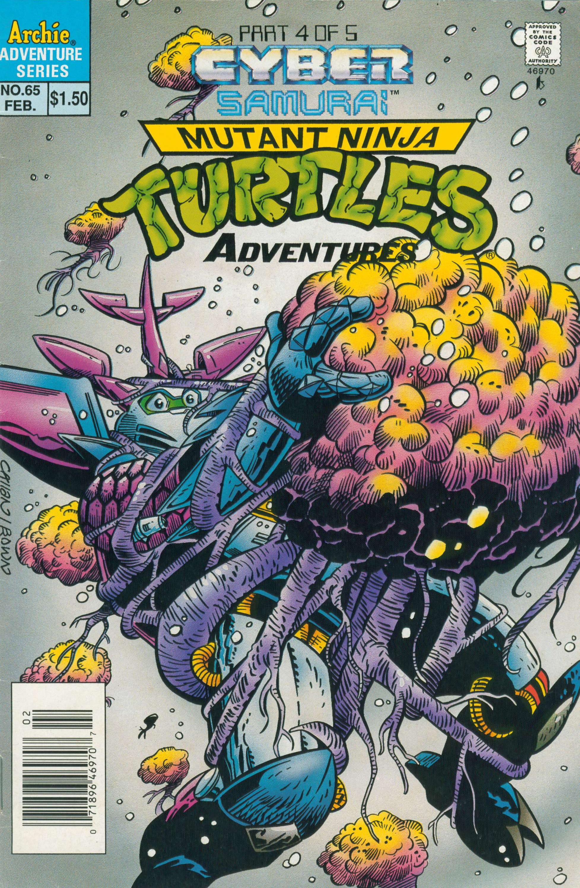 Read online Teenage Mutant Ninja Turtles Adventures (1989) comic -  Issue #65 - 1