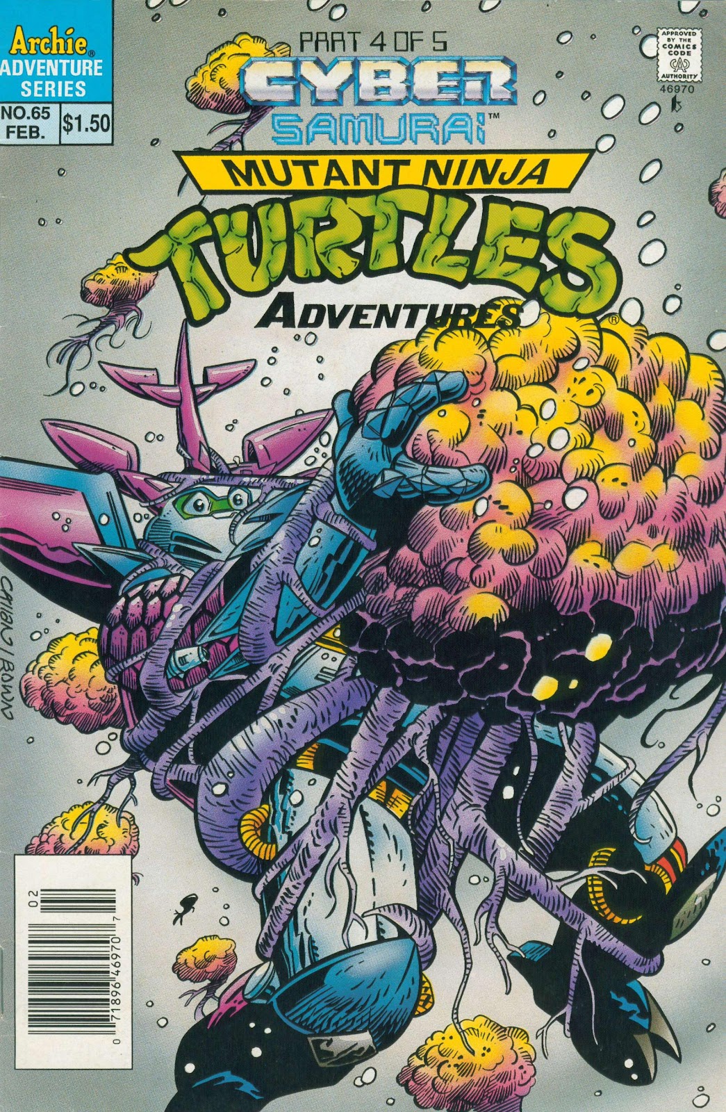 Teenage Mutant Ninja Turtles Adventures (1989) issue 65 - Page 1