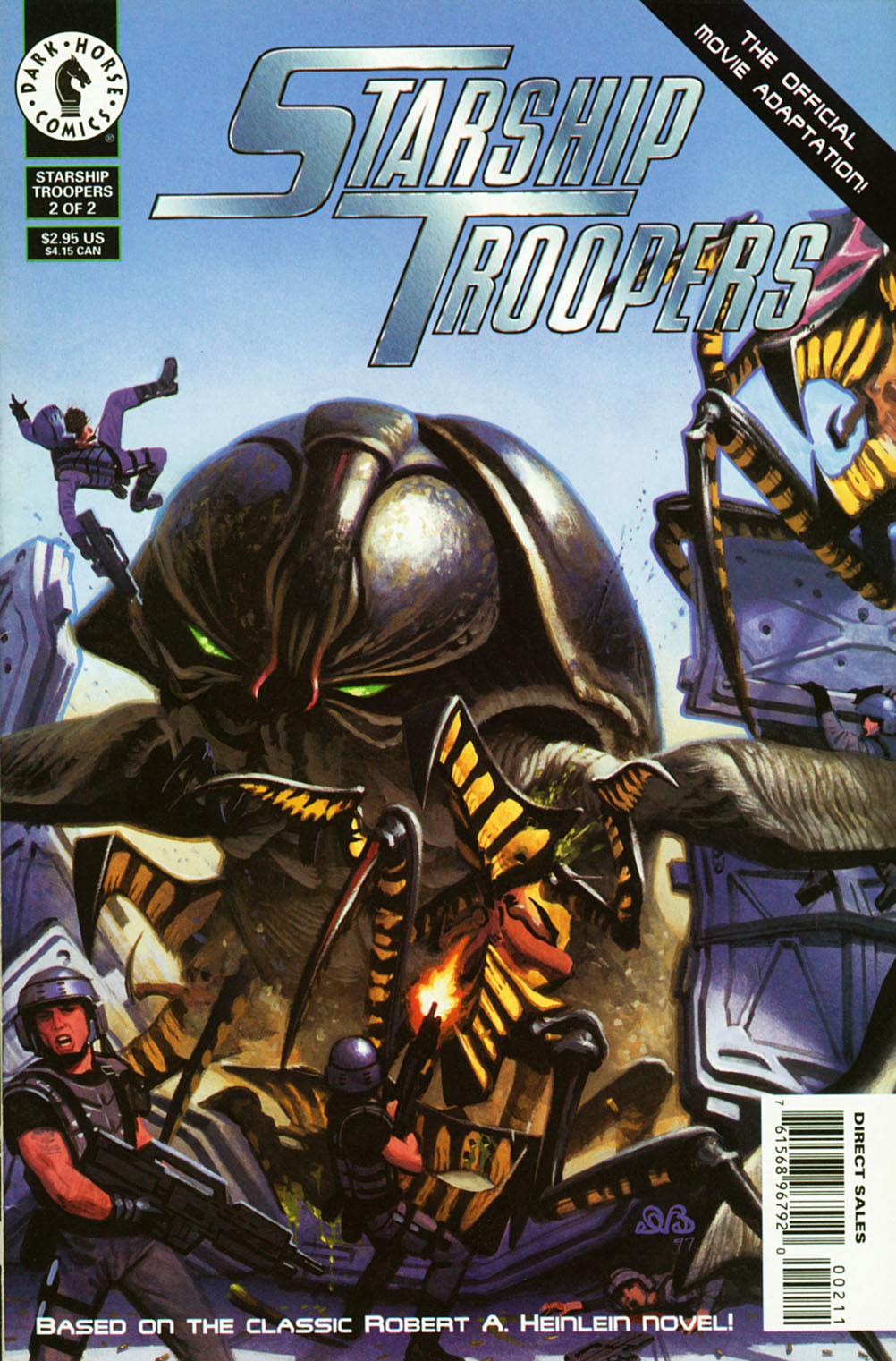 Read online Starship Troopers comic -  Issue #2 - 1