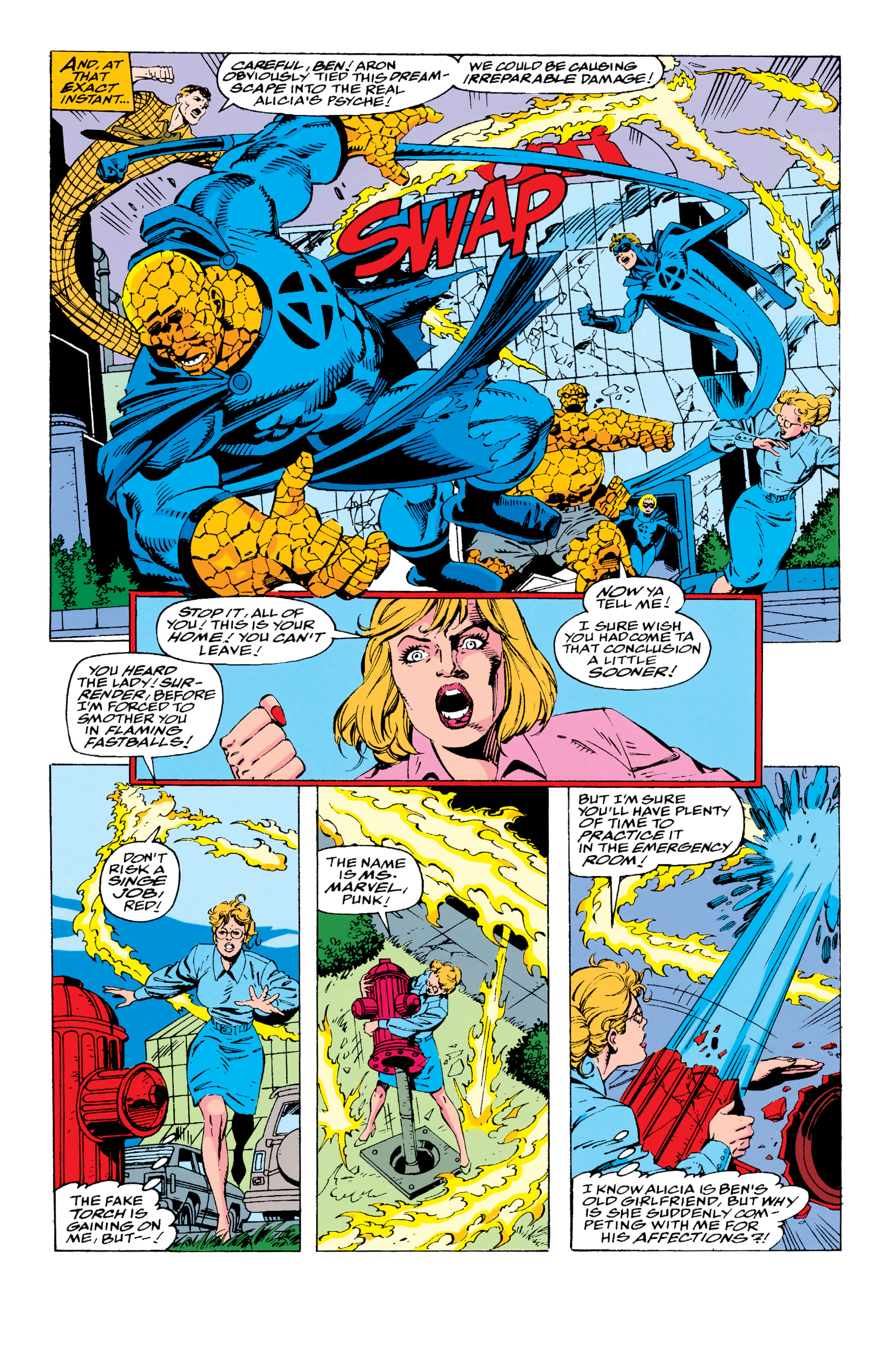 Read online Fantastic Four Epic Collection comic -  Issue # This Flame, This Fury (Part 4) - 33