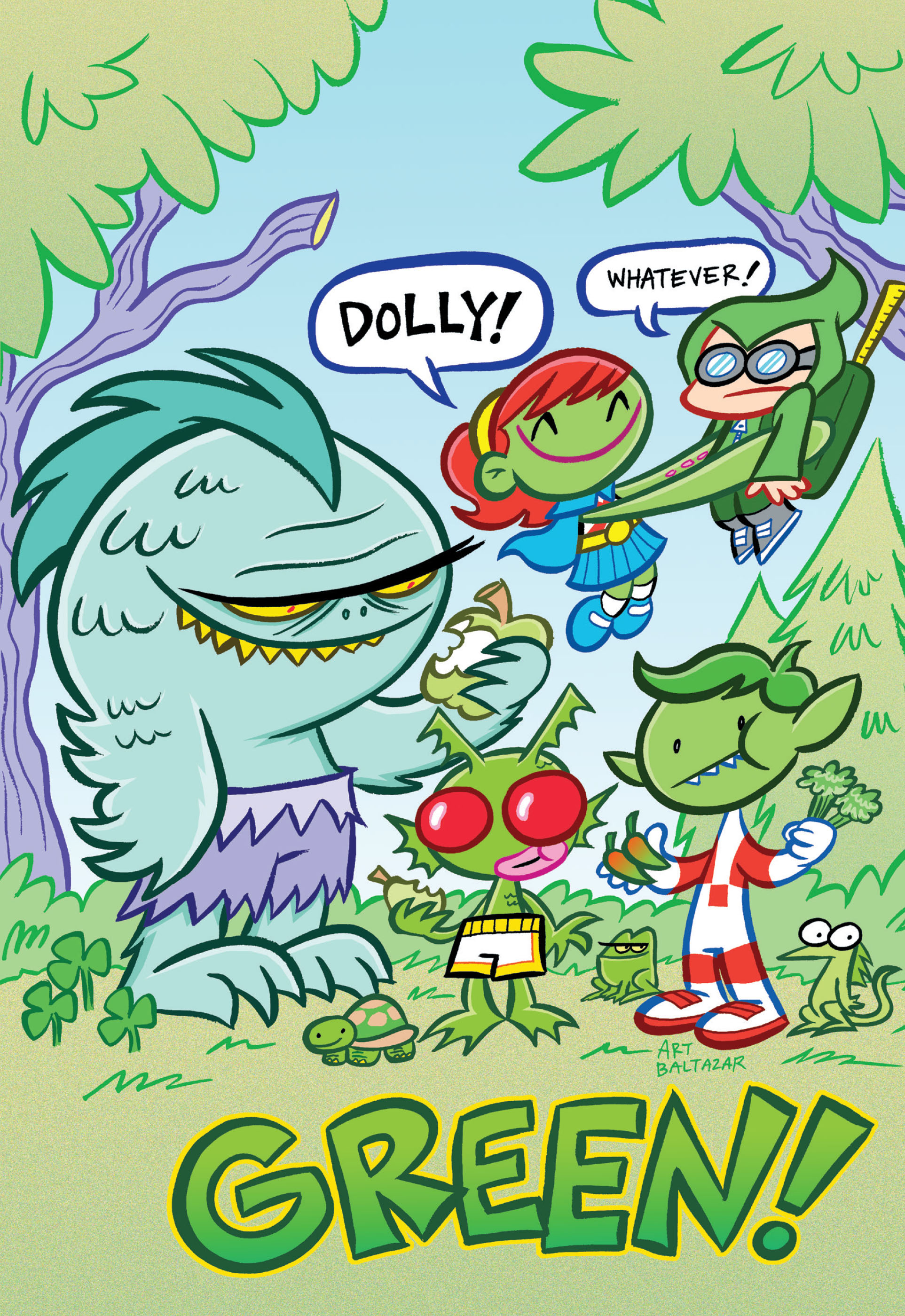 Read online Tiny Titans: Beast Boy & Raven comic -  Issue # TPB - 25