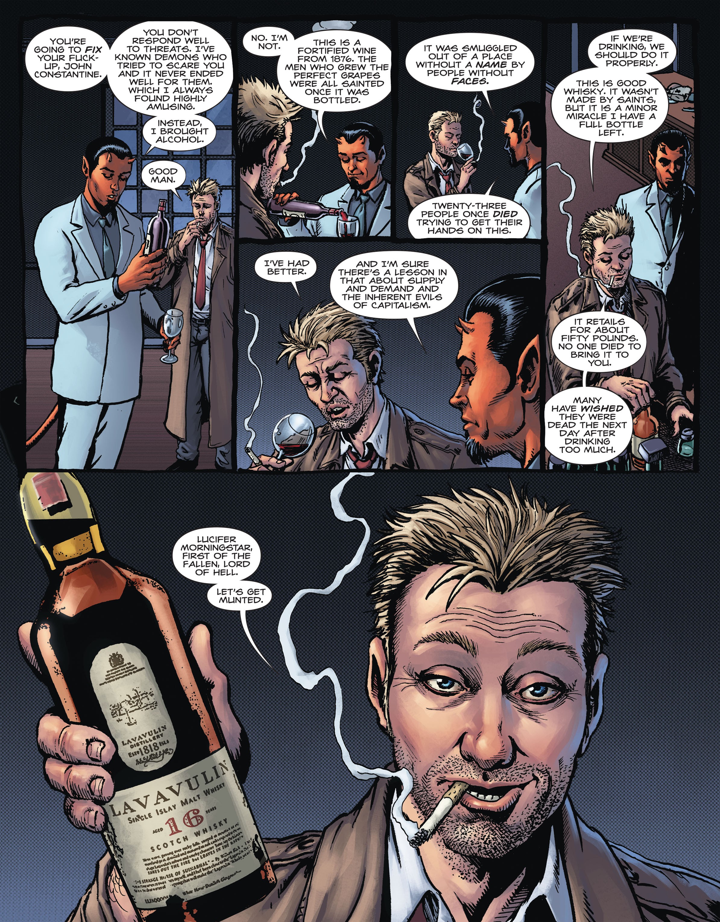 Read online Hellblazer: Rise and Fall comic -  Issue #2 - 9