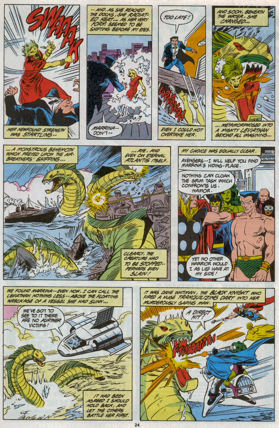 Read online Saga of the Sub-Mariner comic -  Issue #12 - 19