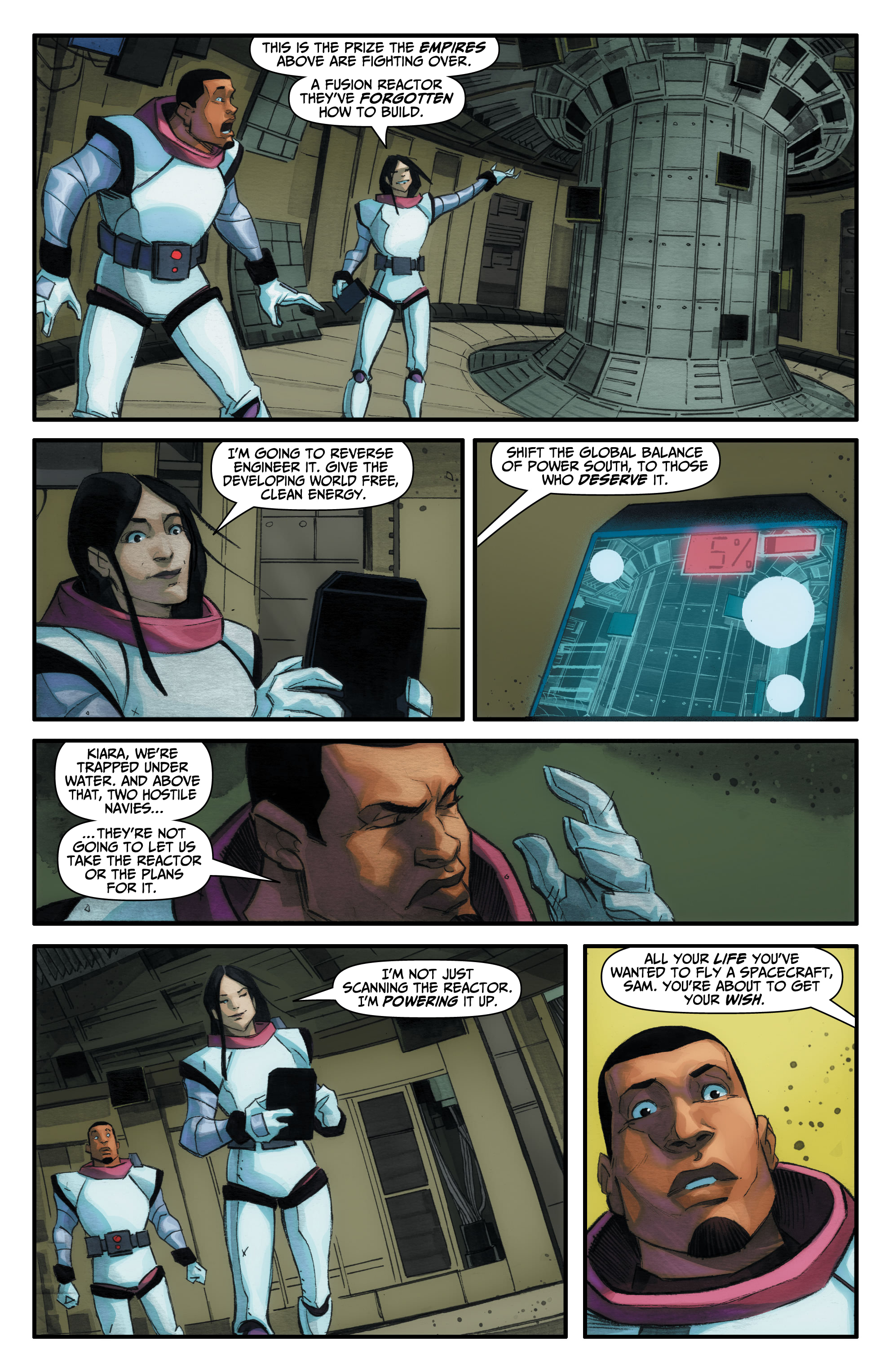 Read online Where Starships Go to Die comic -  Issue #5 - 5