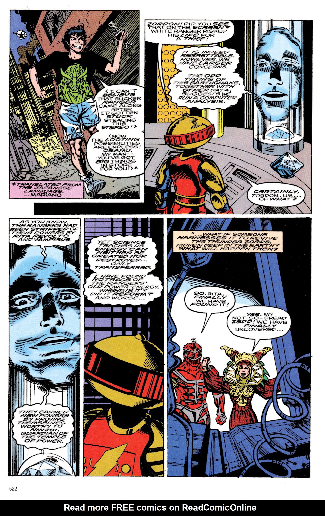 Read online Mighty Morphin Power Rangers Archive comic -  Issue # TPB 1 (Part 6) - 7