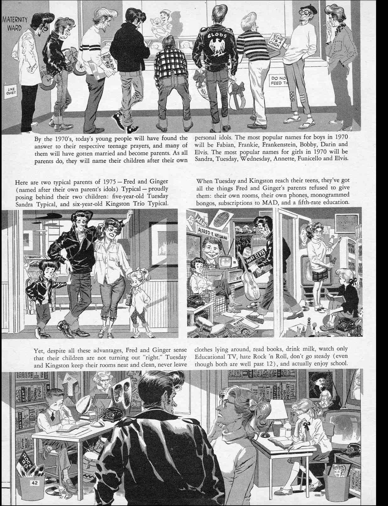 Read online MAD comic -  Issue #62 - 44