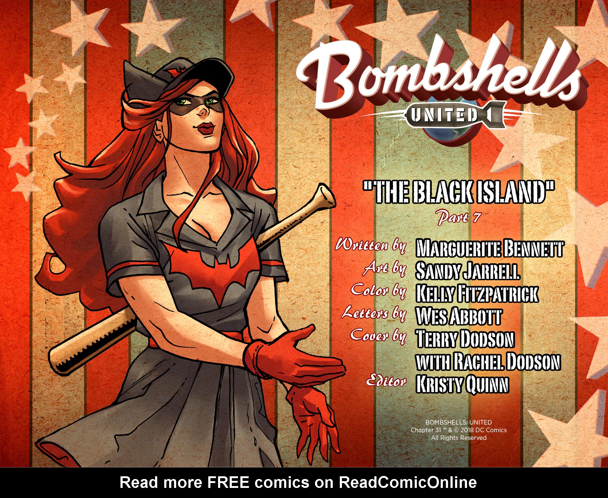 Read online Bombshells: United comic -  Issue #31 - 2