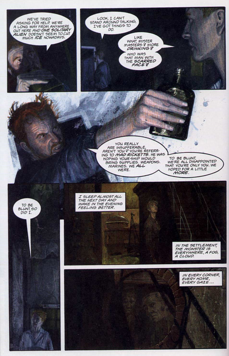 Read online Aliens: Sacrifice comic -  Issue # Full - 9