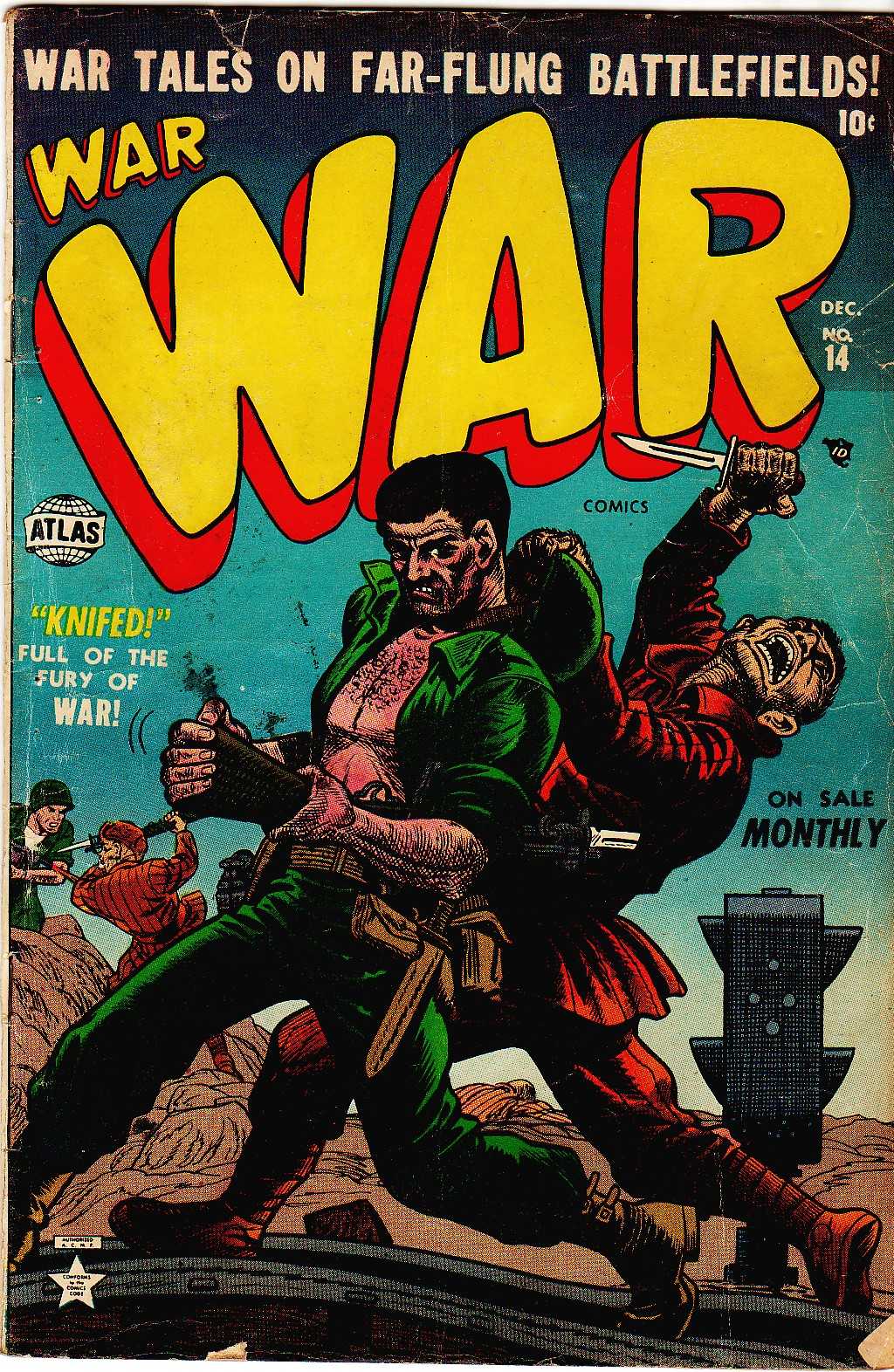 Read online War Comics comic -  Issue #14 - 1