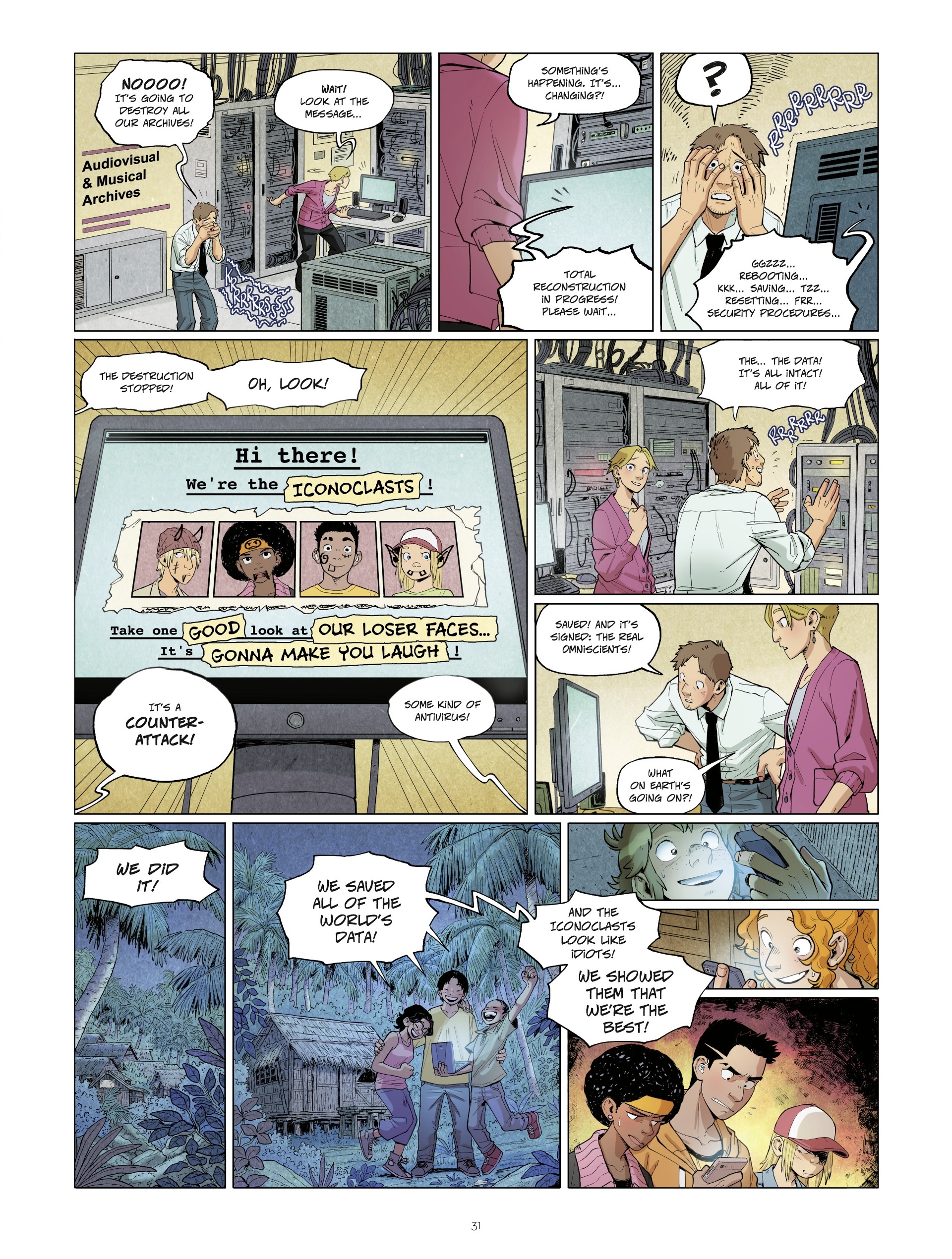 Read online The Omniscients comic -  Issue #3 - 31