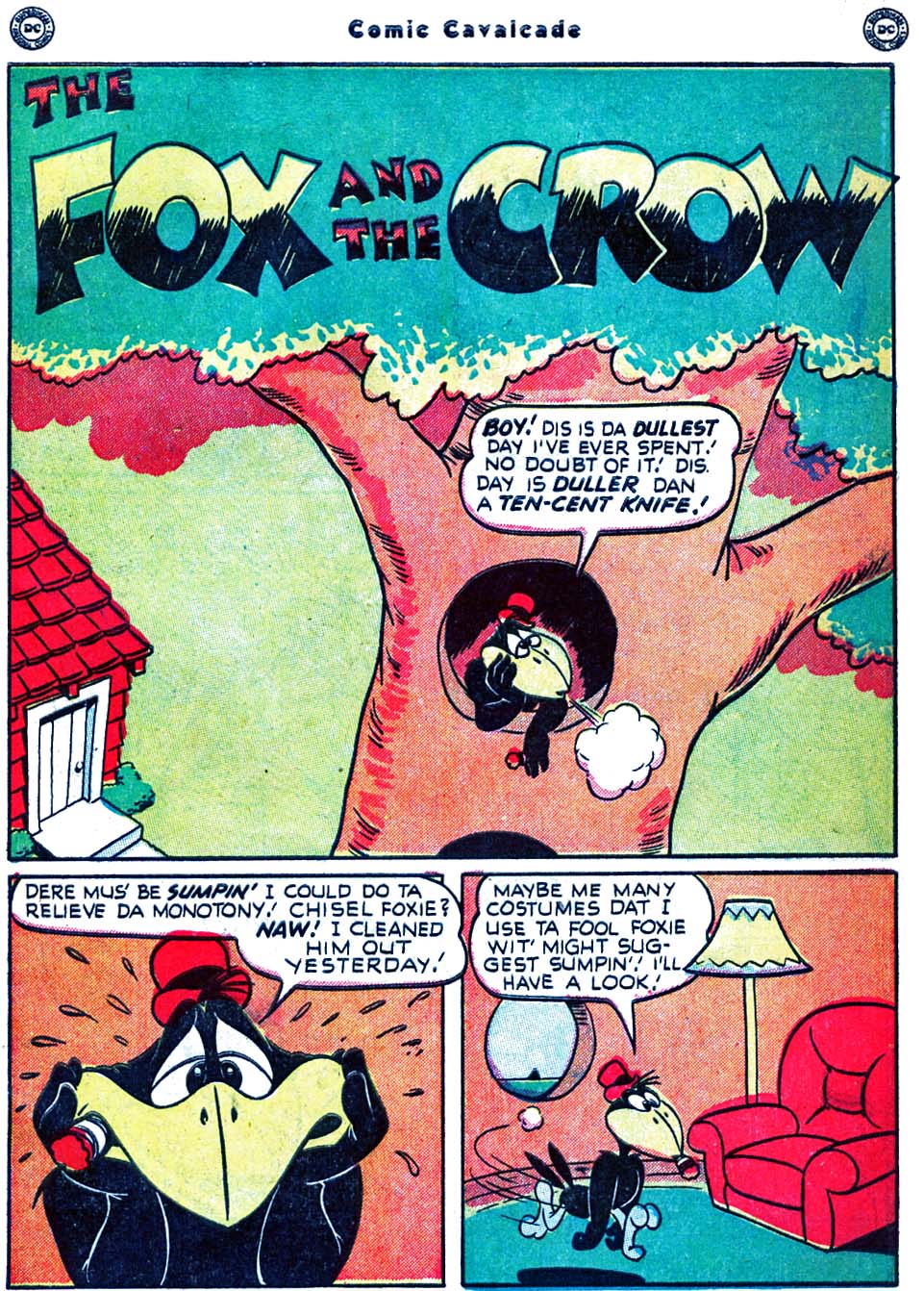 Read online Comic Cavalcade comic -  Issue #42 - 3