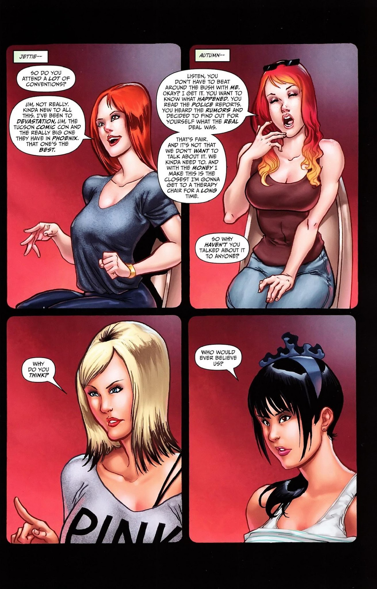 Read online Grimm Fairy Tales: Oversized Cosplay Special One-Shot comic -  Issue # Full - 6