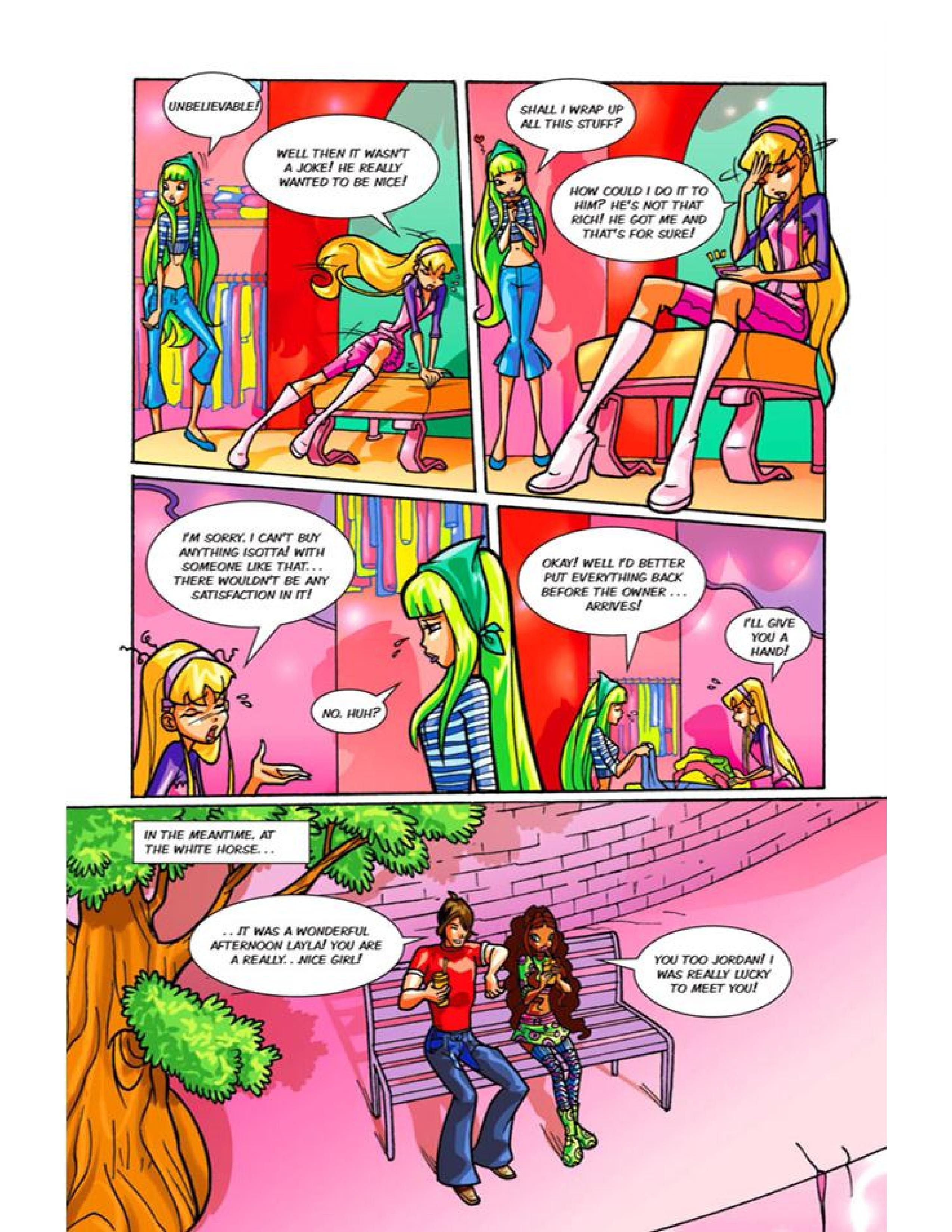 Read online Winx Club Comic comic -  Issue #30 - 34