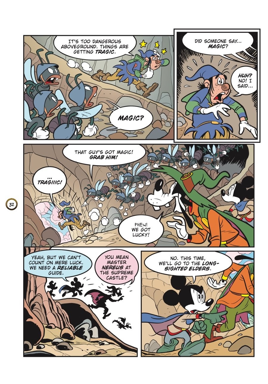 Read online Wizards of Mickey (2020) comic -  Issue # TPB 7 (Part 1) - 34