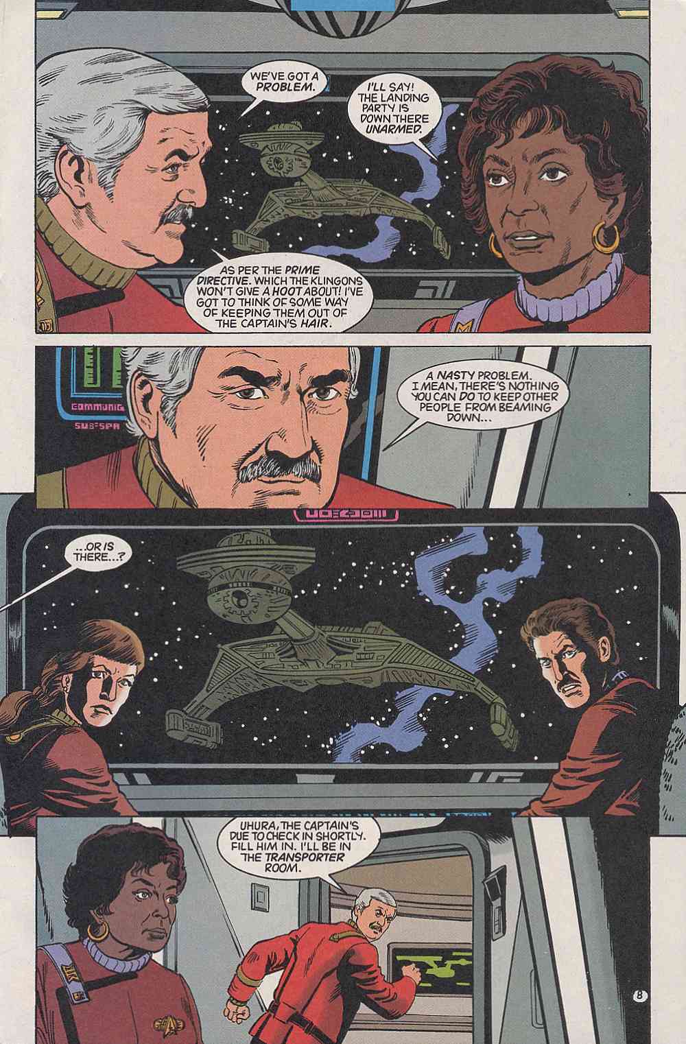 Read online Star Trek (1989) comic -  Issue #52 - 9