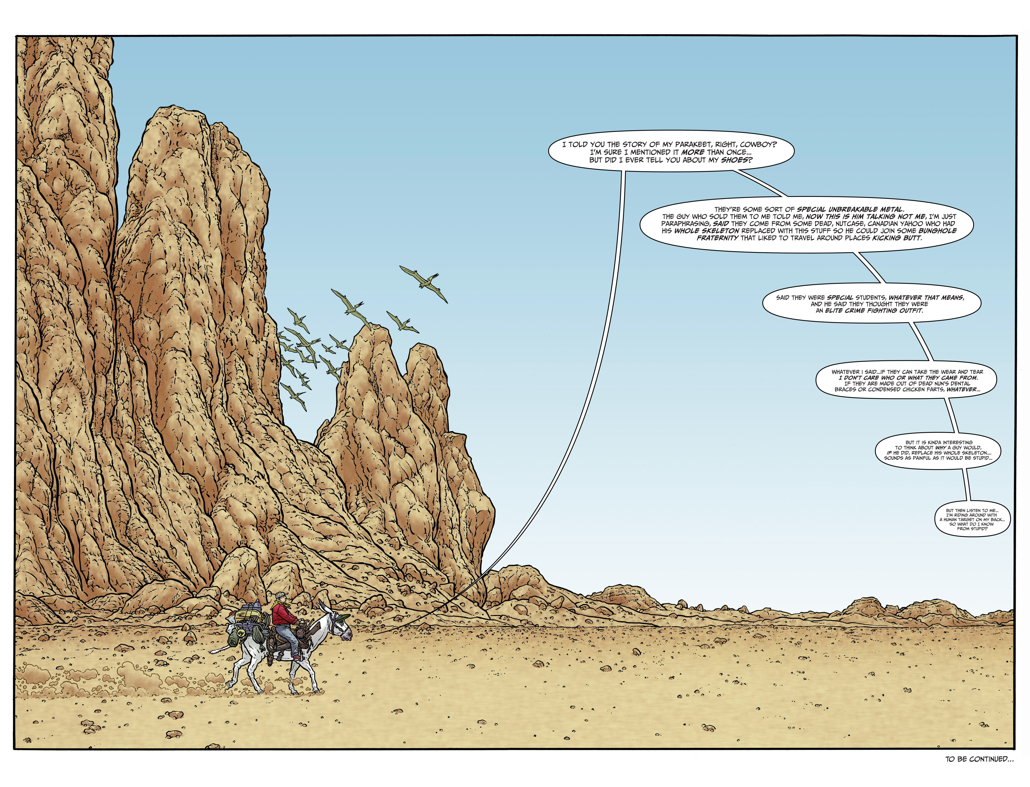 Read online Shaolin Cowboy comic -  Issue #2 - 21
