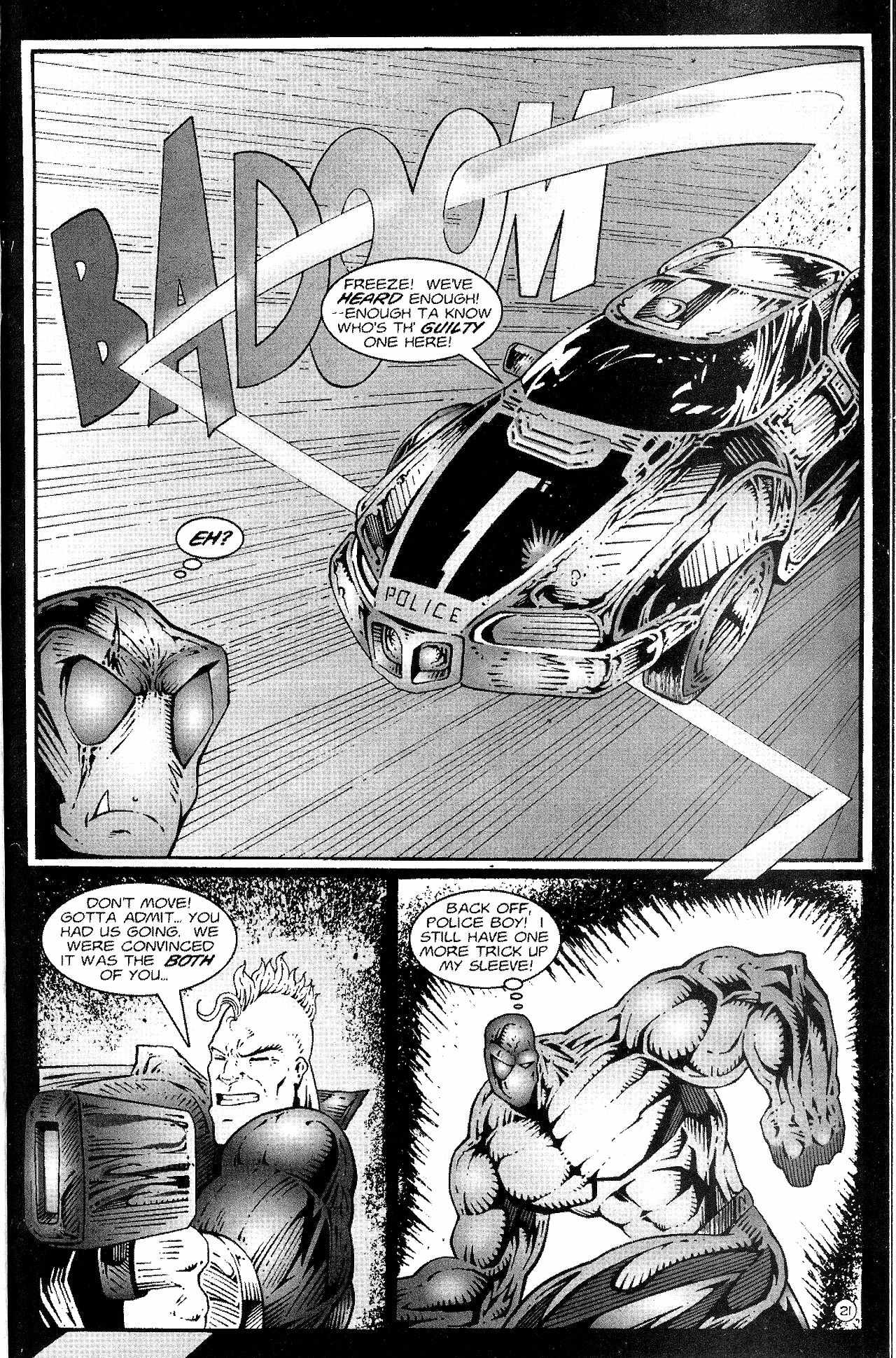 Read online Zen Intergalactic Ninja : The Hunted comic -  Issue #3 - 22