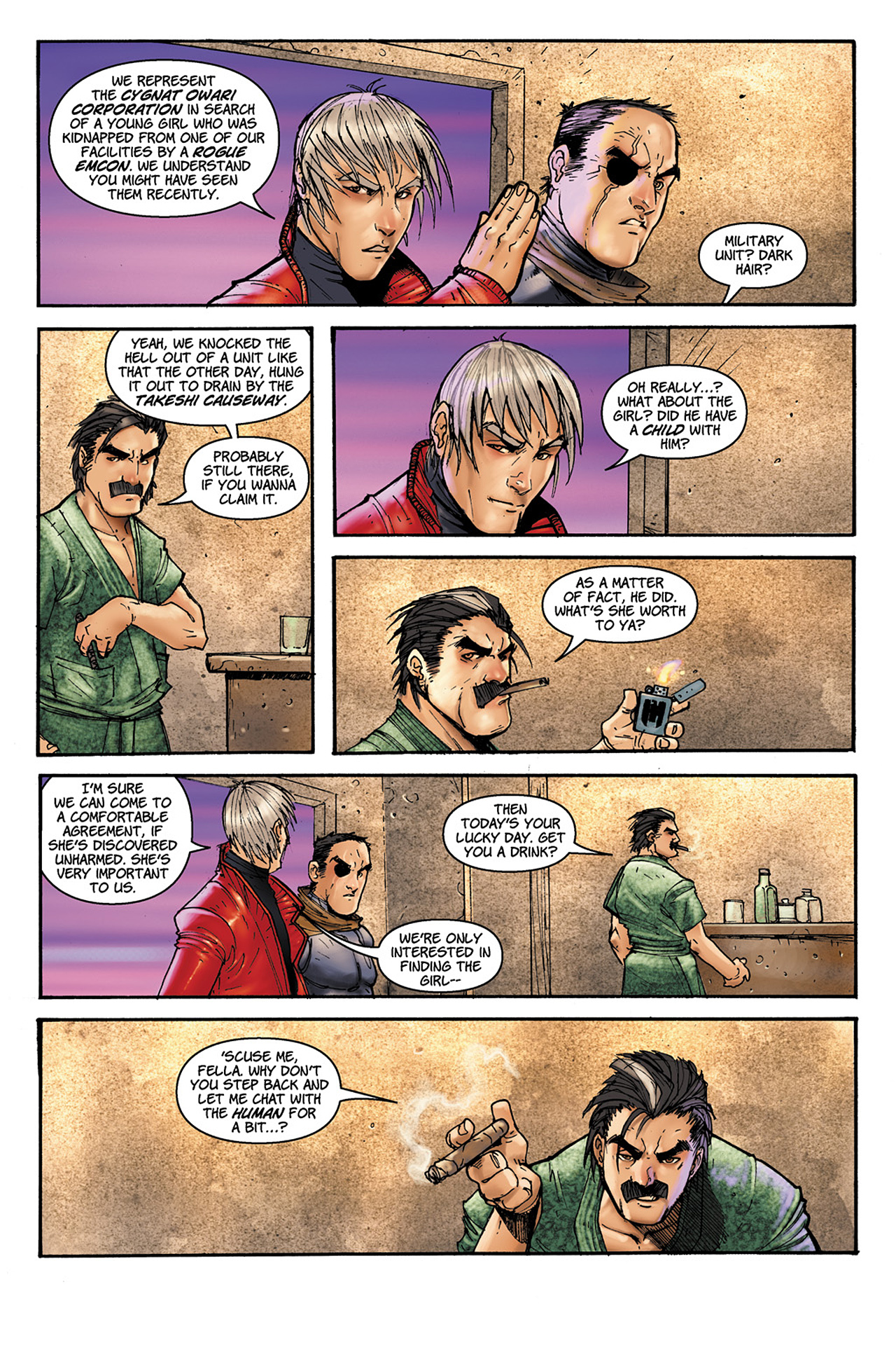 Read online Lone Wolf 2100 comic -  Issue # TPB 1 - 84