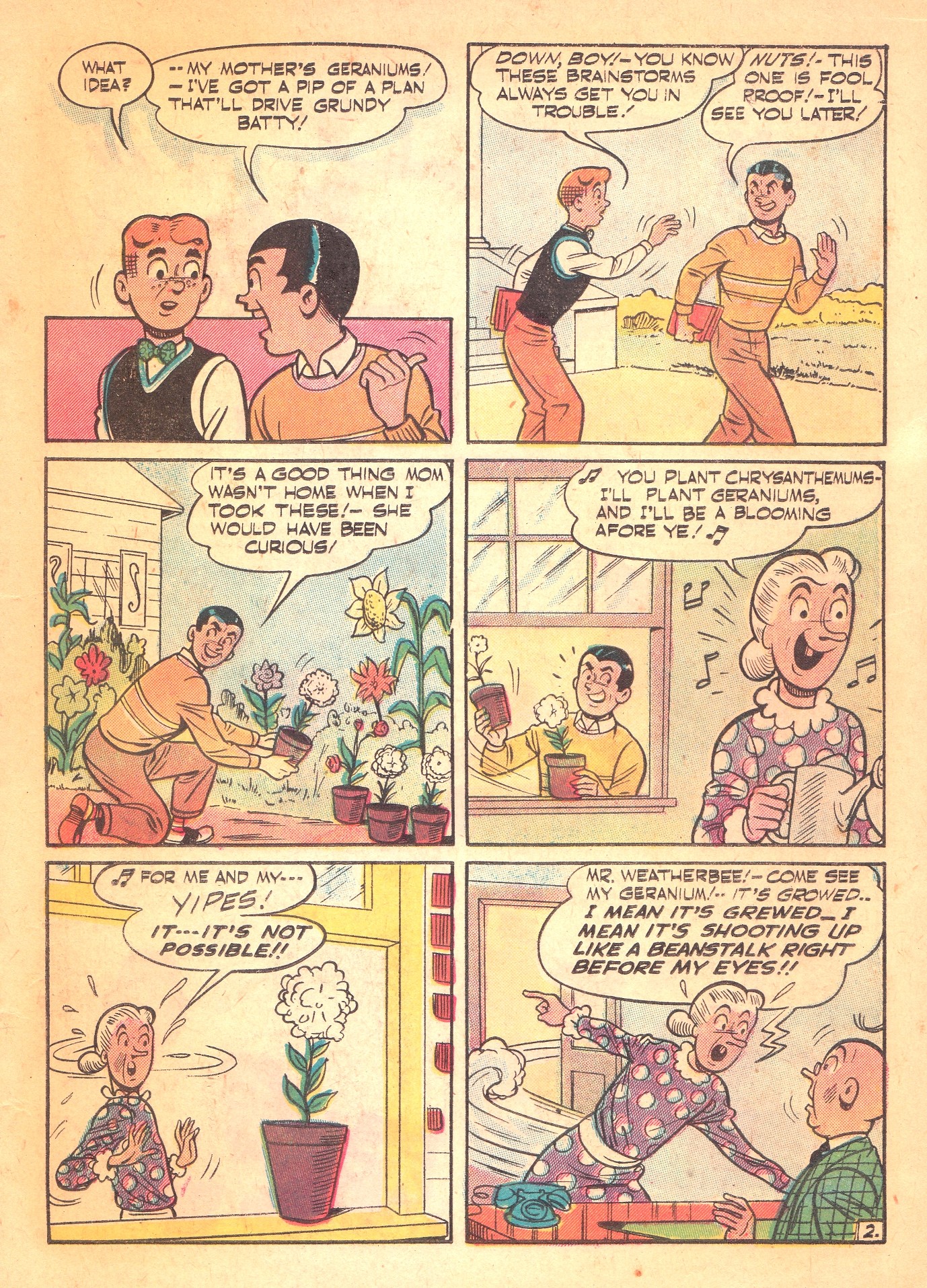 Read online Archie's Rival Reggie comic -  Issue #5 - 17