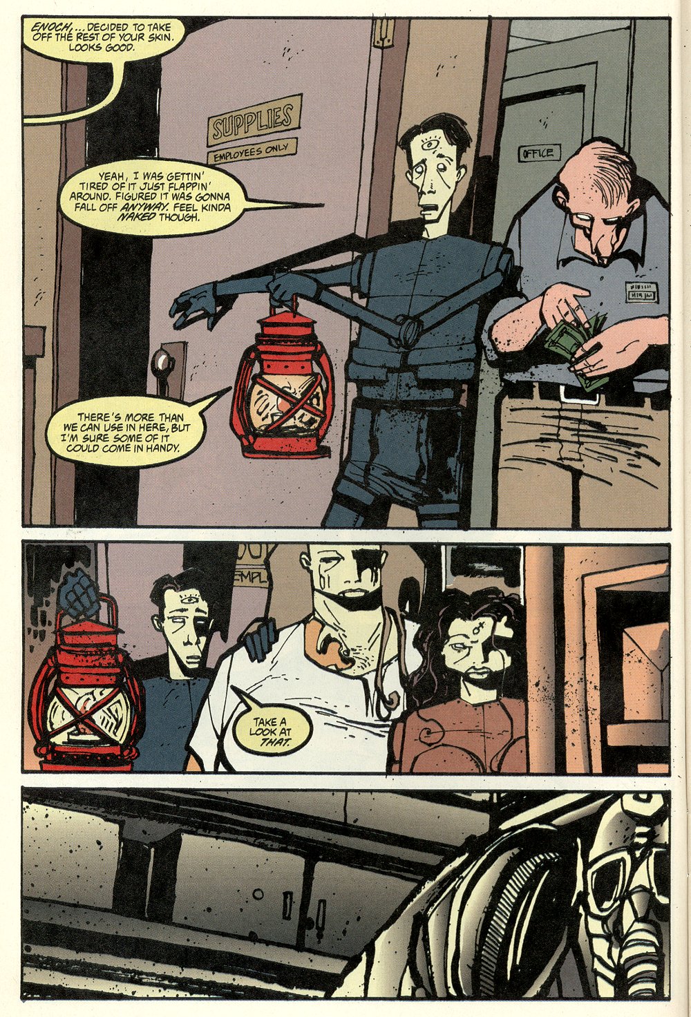 Read online Ted McKeever's Metropol comic -  Issue #11 - 10
