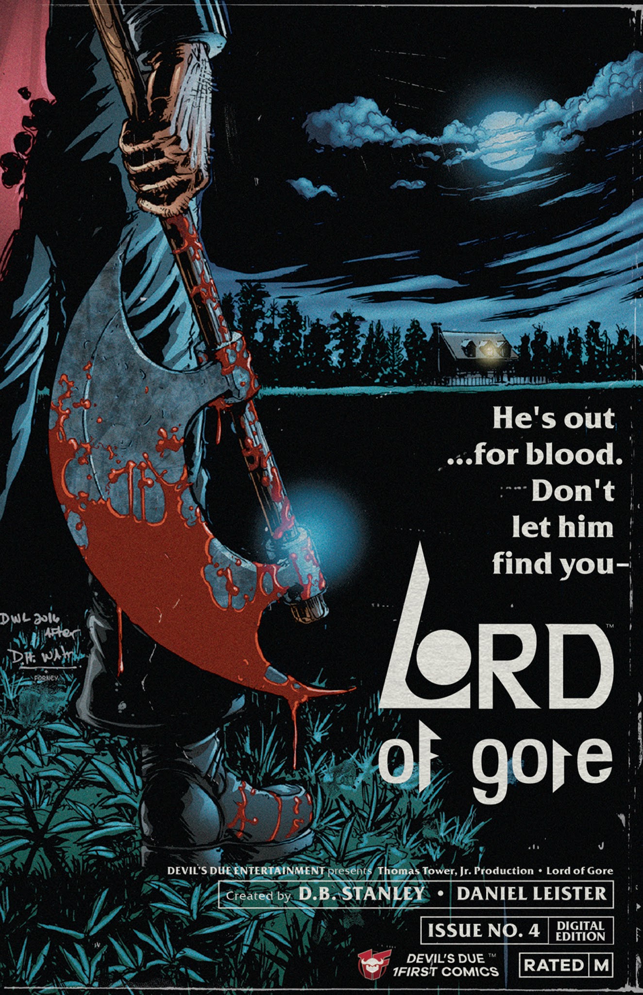 Read online Lord of Gore comic -  Issue #4 - 1