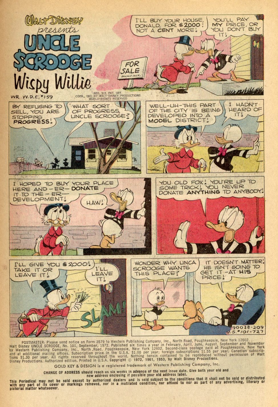 Read online Uncle Scrooge (1953) comic -  Issue #101 - 3