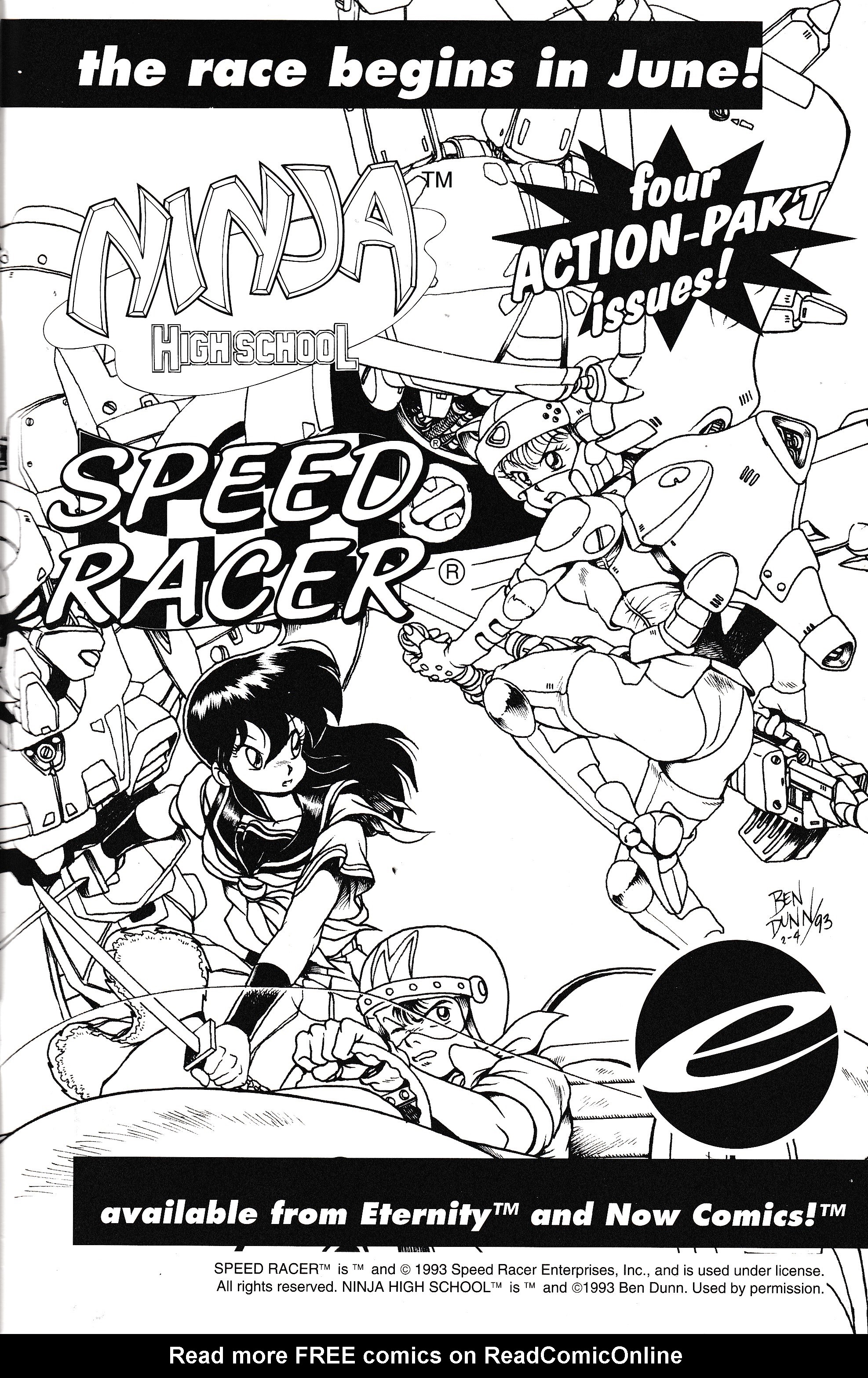 Read online Ninja High Yearbook comic -  Issue # Full - 34