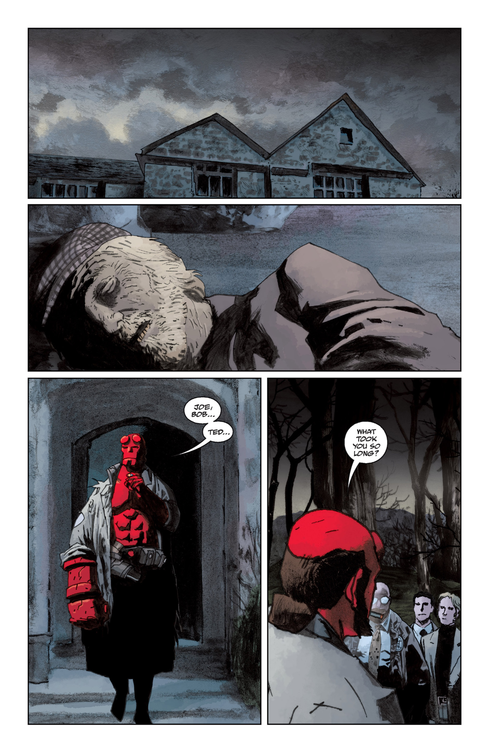 Read online Hellboy comic -  Issue #11 - 117