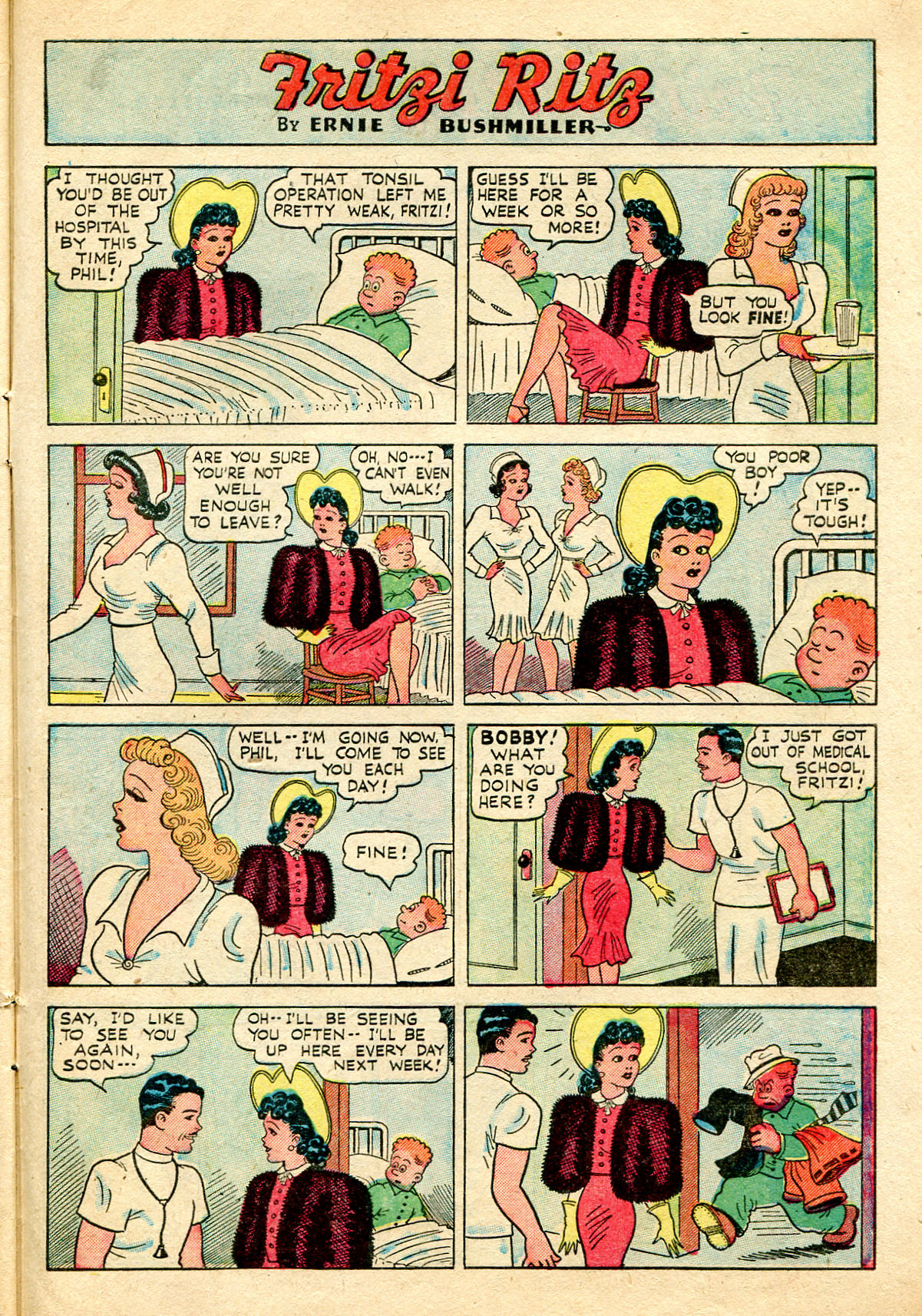 Read online Fritzi Ritz (1948) comic -  Issue #7 - 27