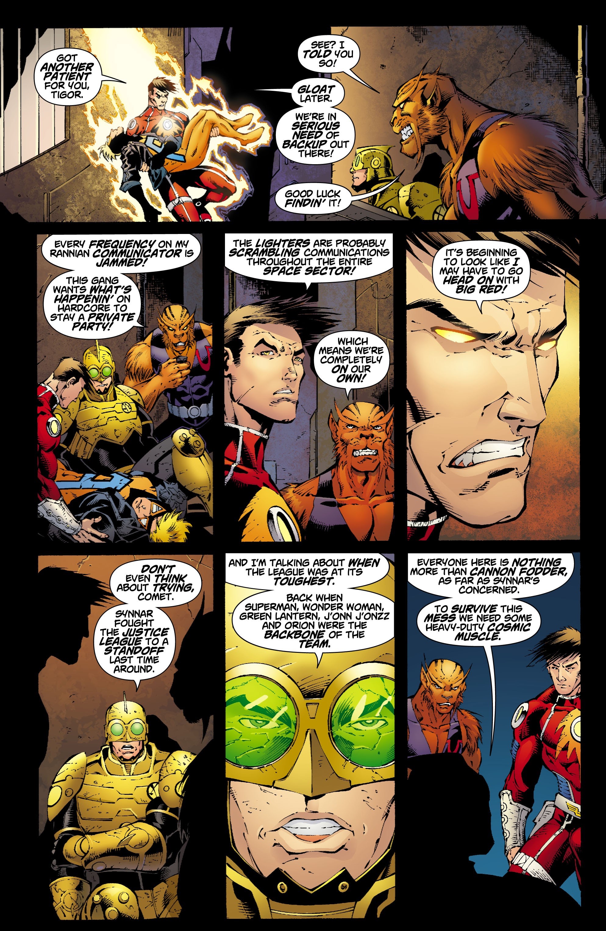 Read online Rann/Thanagar Holy War comic -  Issue #4 - 12