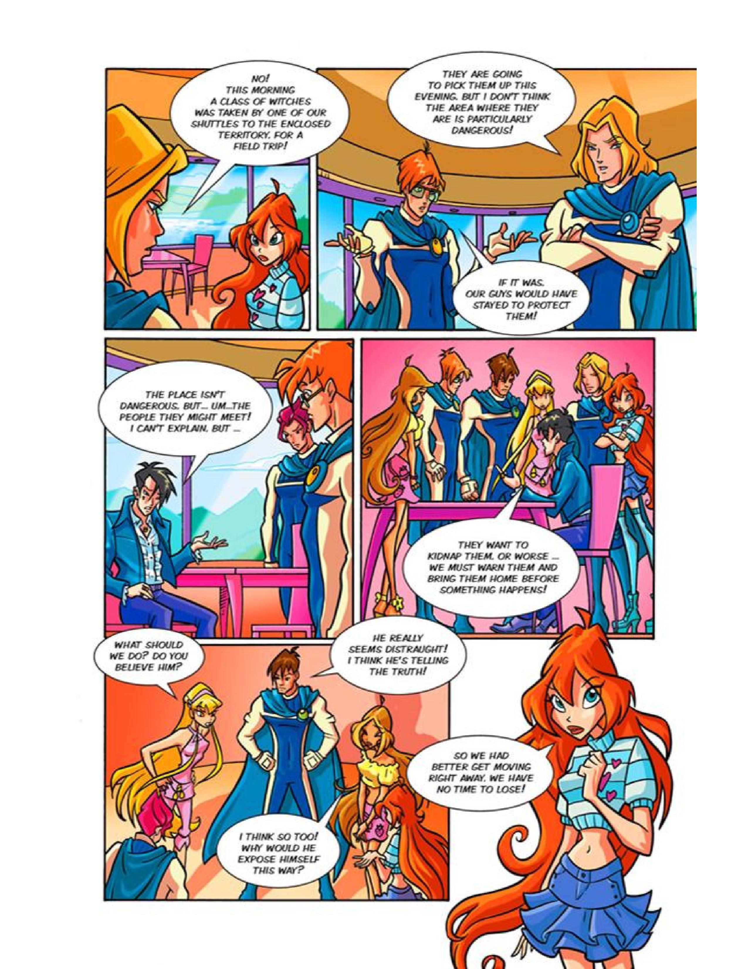 Read online Winx Club Comic comic -  Issue #28 - 31