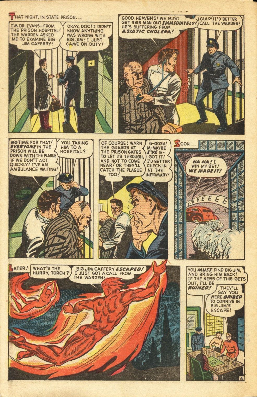 Read online The Human Torch (1940) comic -  Issue #31 - 6
