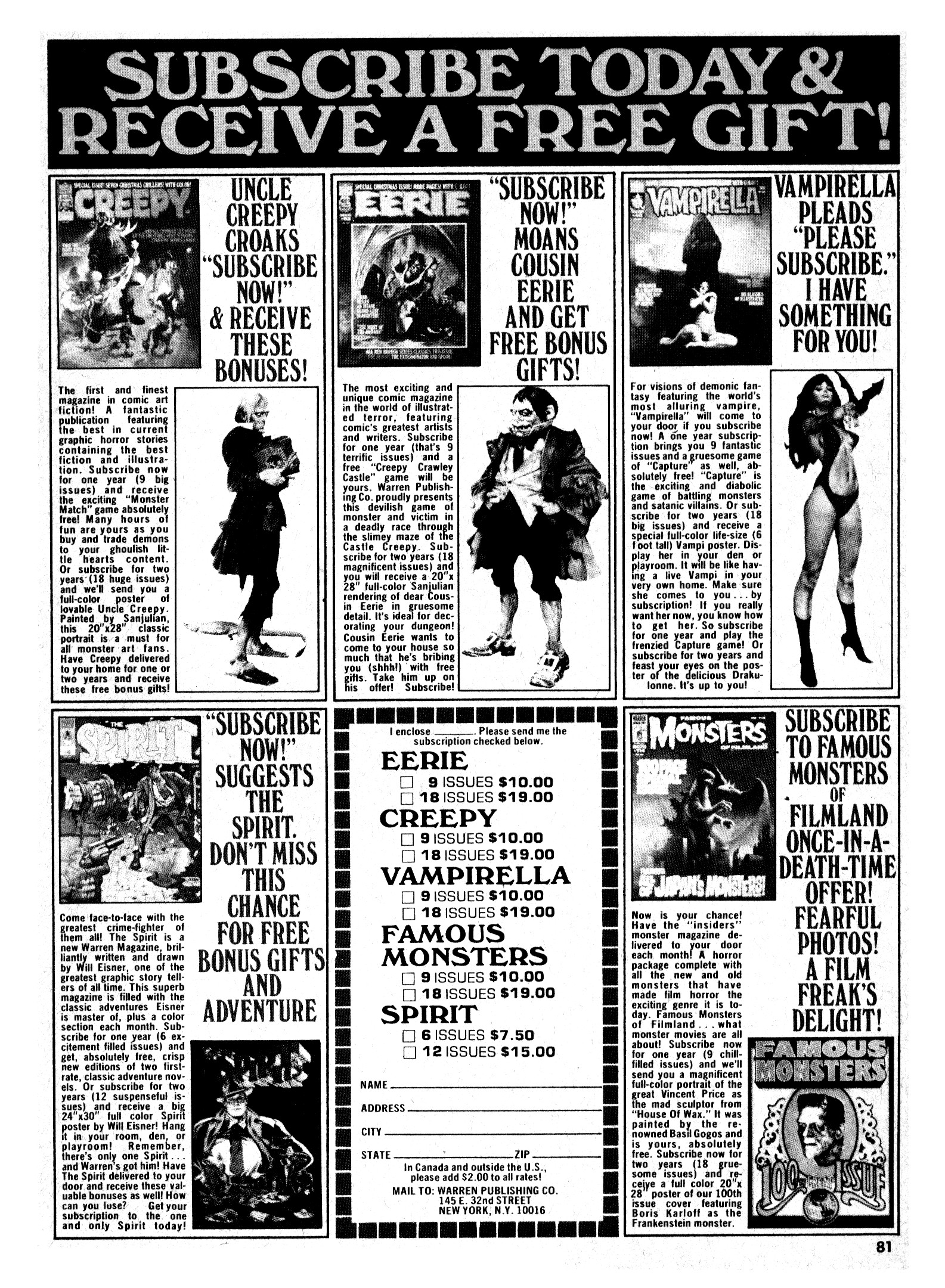 Read online Vampirella (1969) comic -  Issue #40 - 81