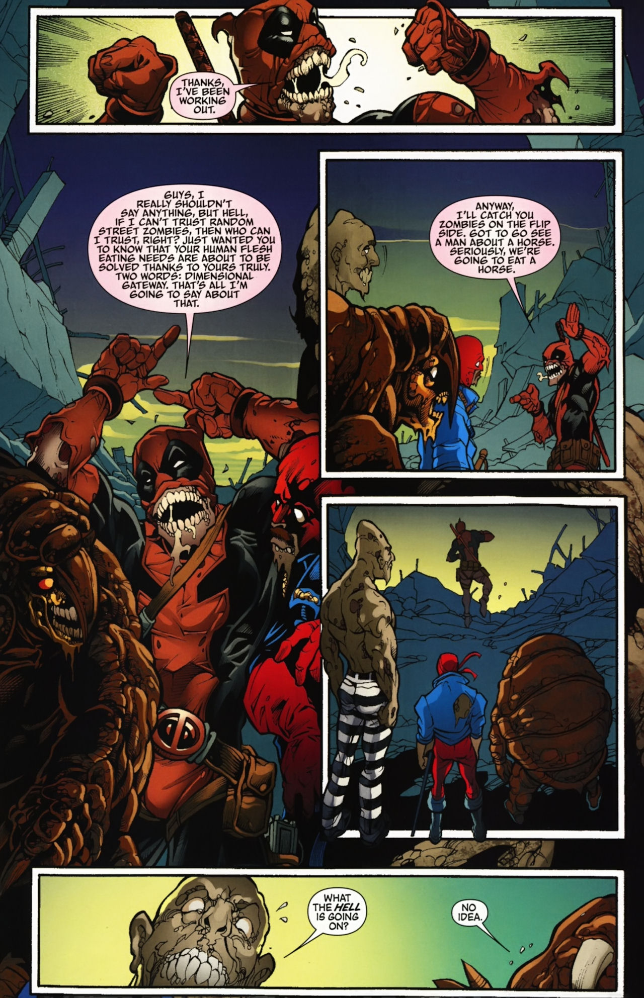 Read online Deadpool: Merc With a Mouth comic -  Issue #9 - 17