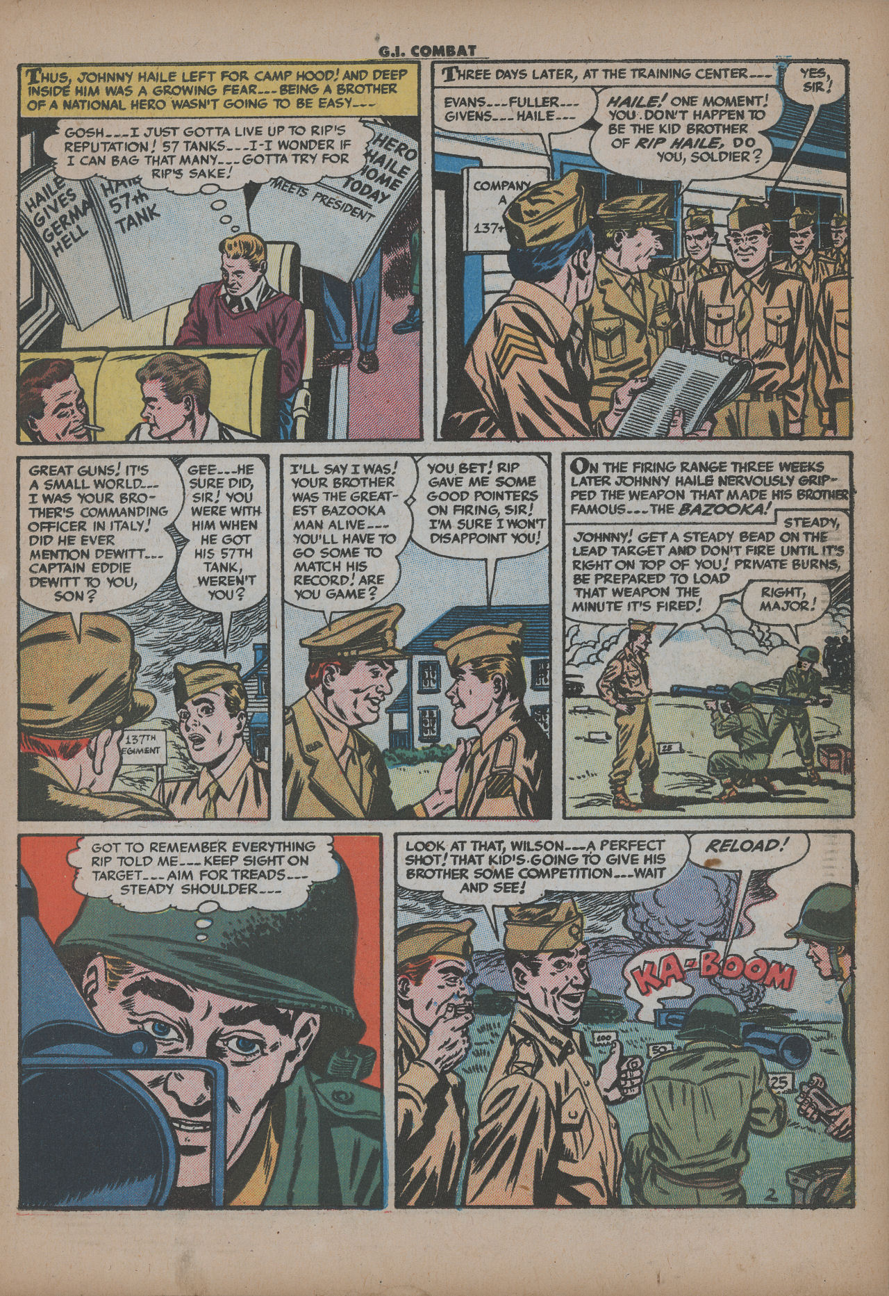 Read online G.I. Combat (1952) comic -  Issue #43 - 19