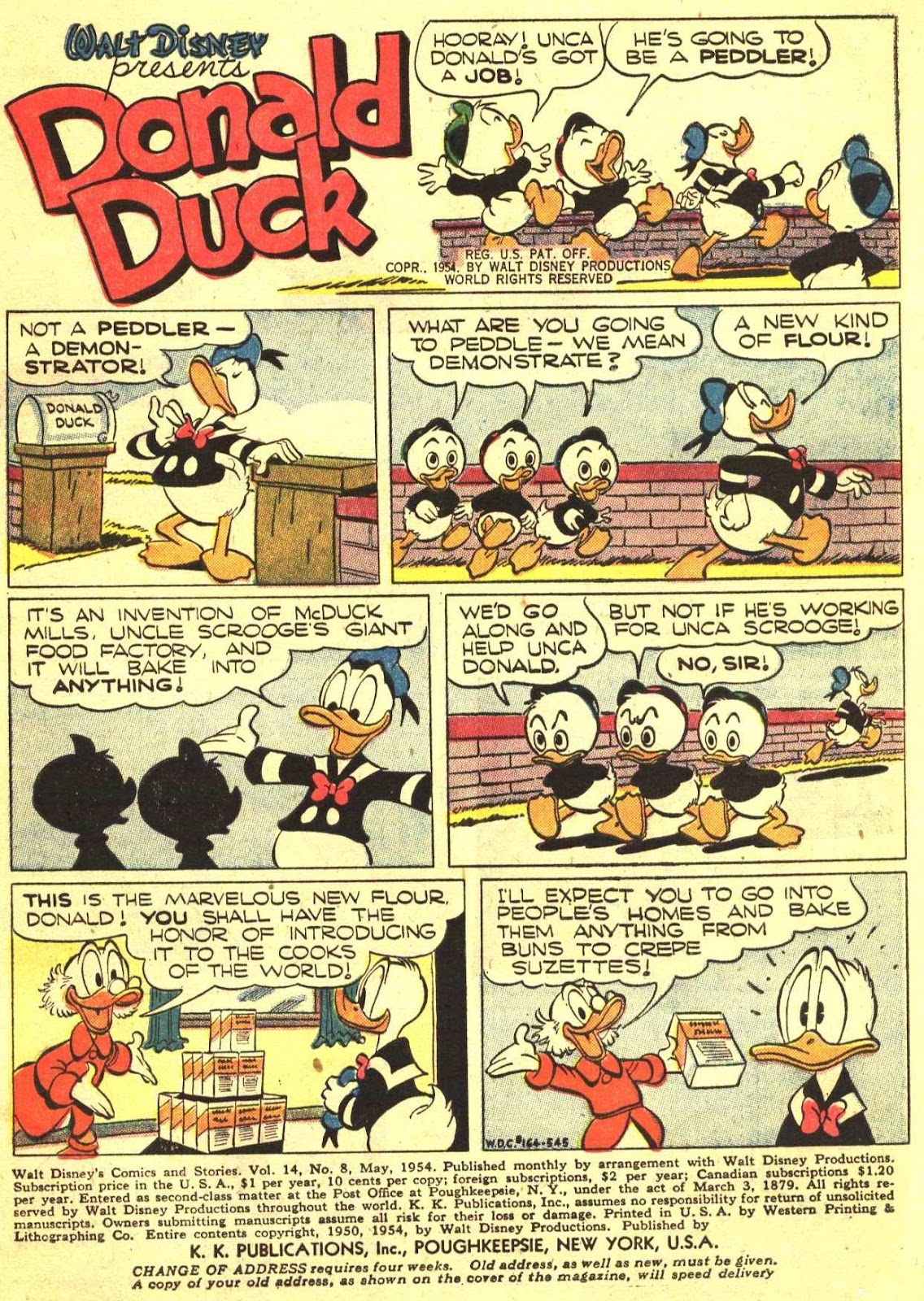 Walt Disney's Comics and Stories issue 164 - Page 2