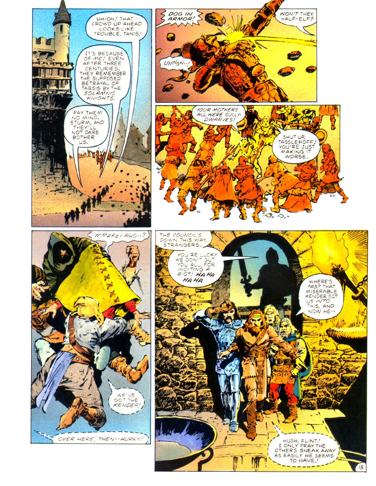 Read online Dragonlance Saga comic -  Issue #3 - 18