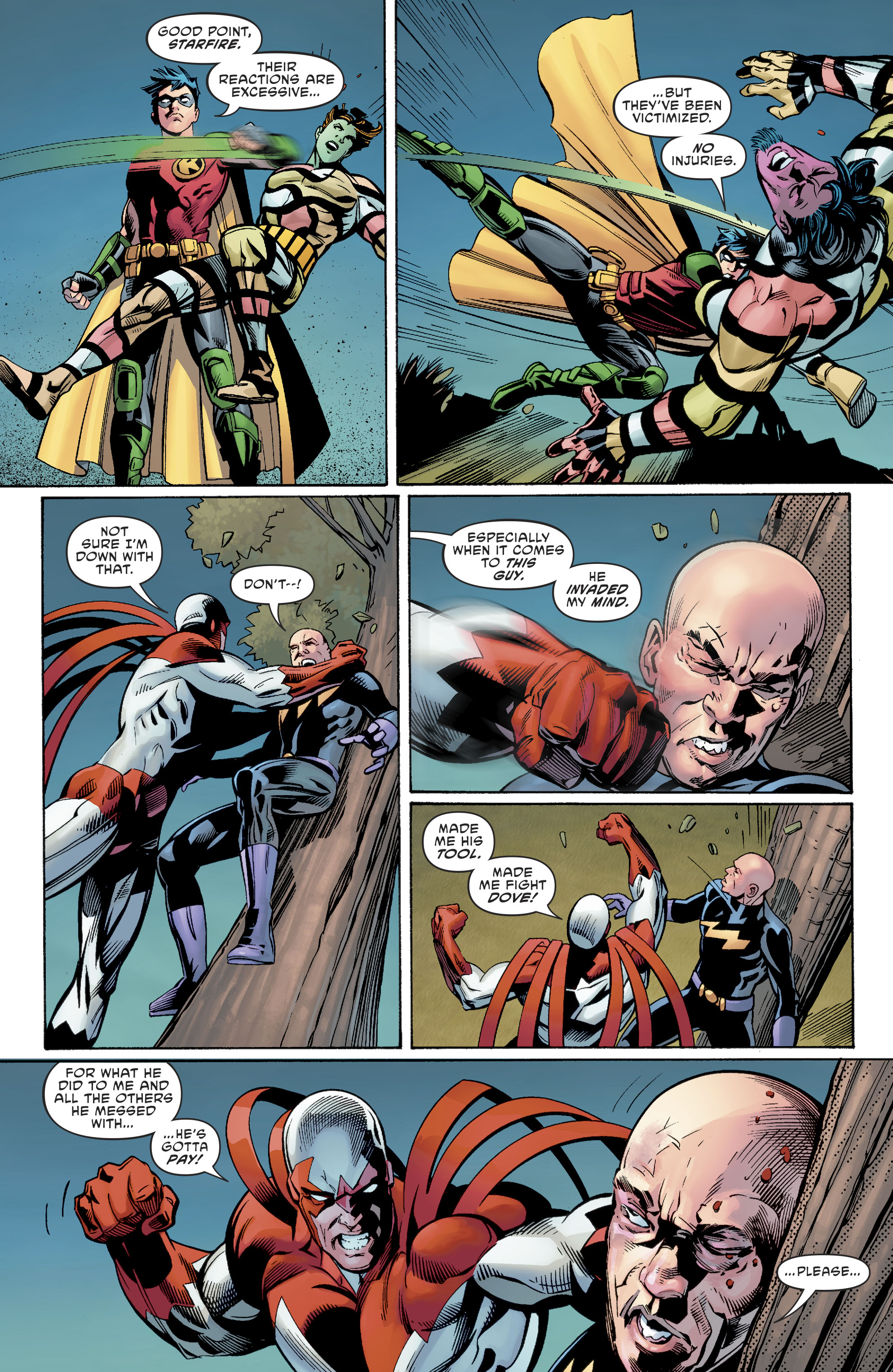 Read online Titans: Burning Rage comic -  Issue #6 - 22