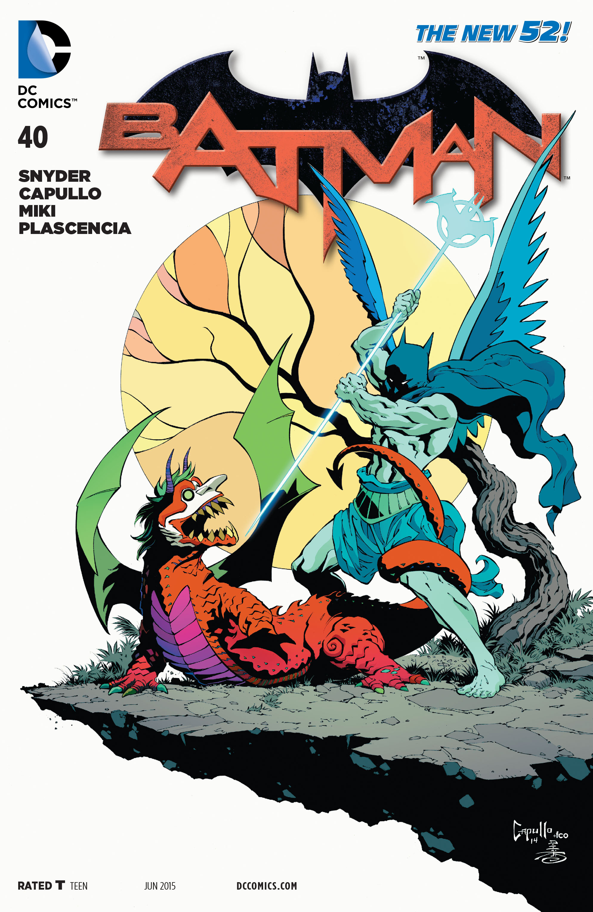 Read online Batman (2011) comic -  Issue #40 - 1