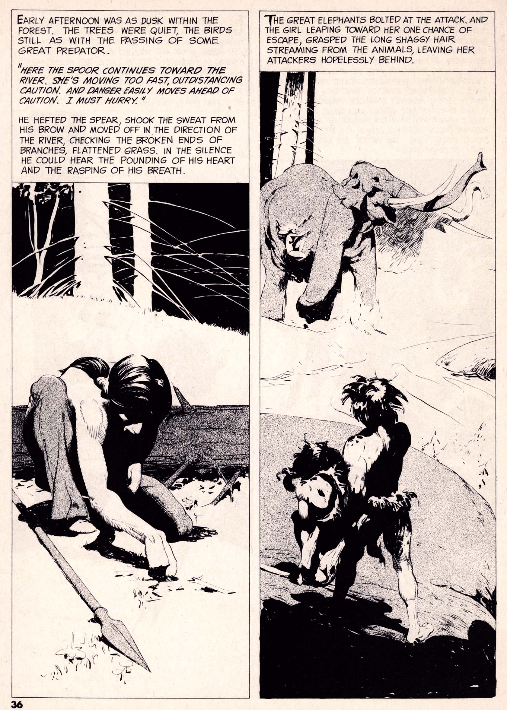 Read online Vampirella (1969) comic -  Issue #12 - 35