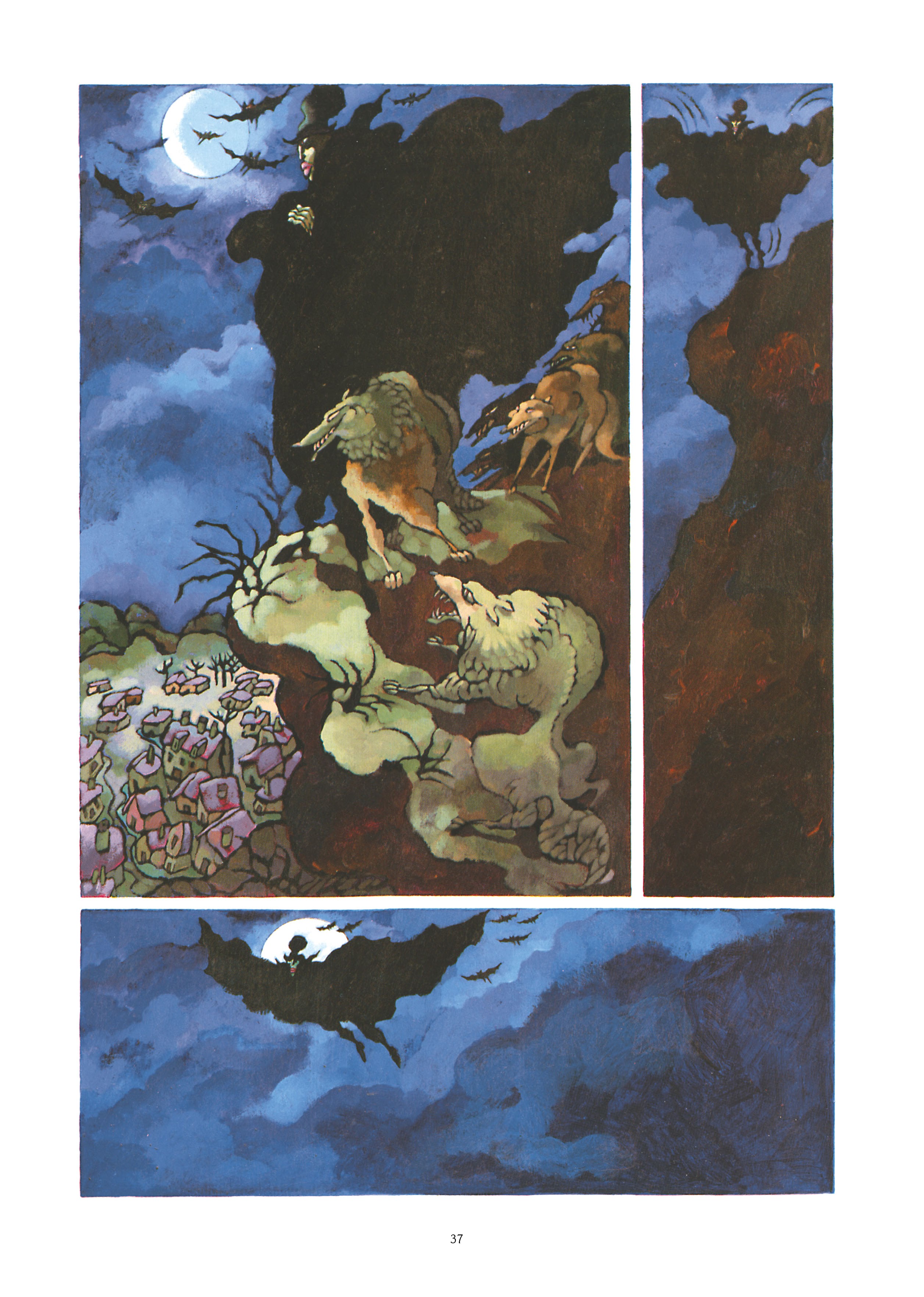 Read online Alberto Breccia's Dracula comic -  Issue # TPB - 33