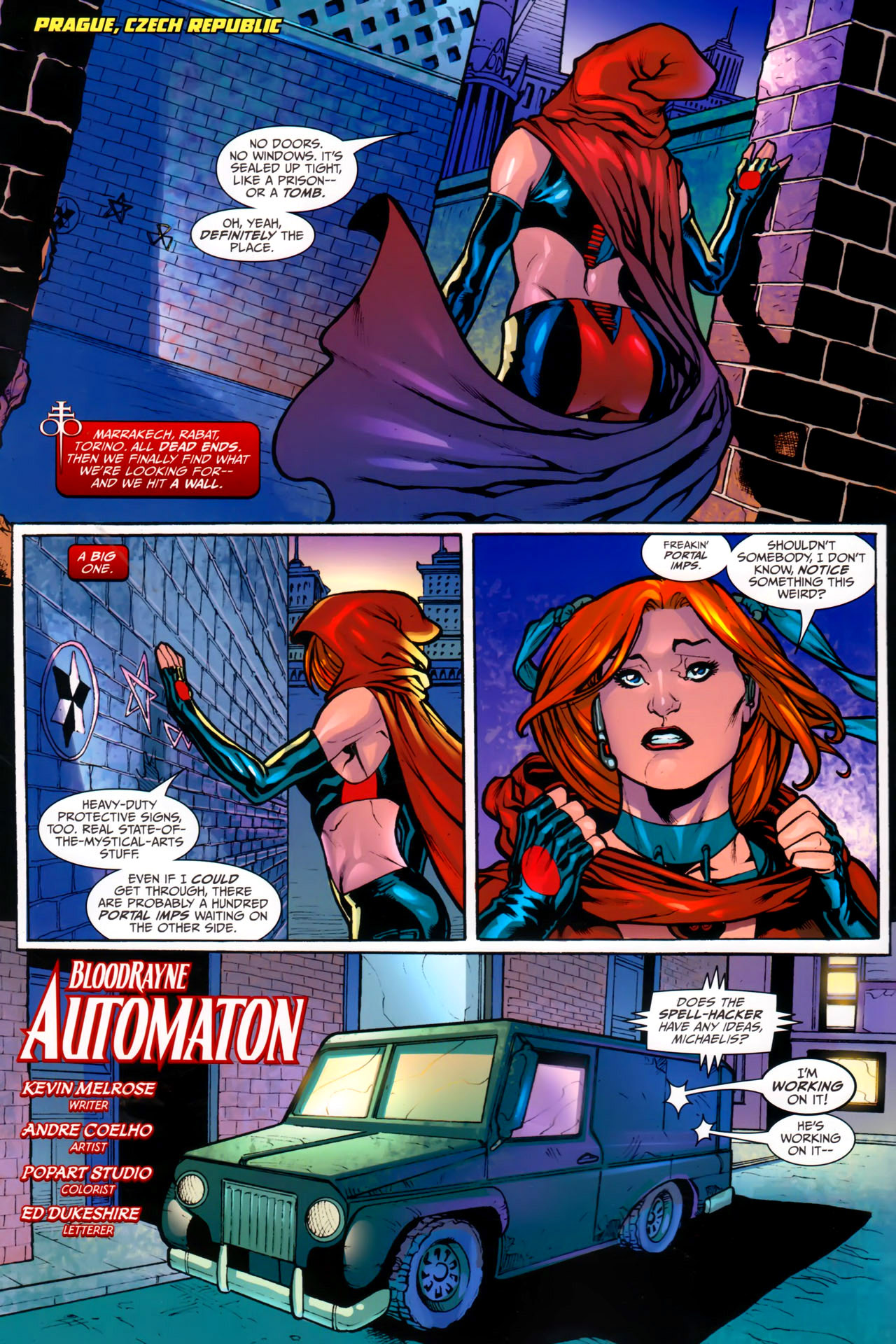 Read online BloodRayne: Automaton comic -  Issue # Full - 5