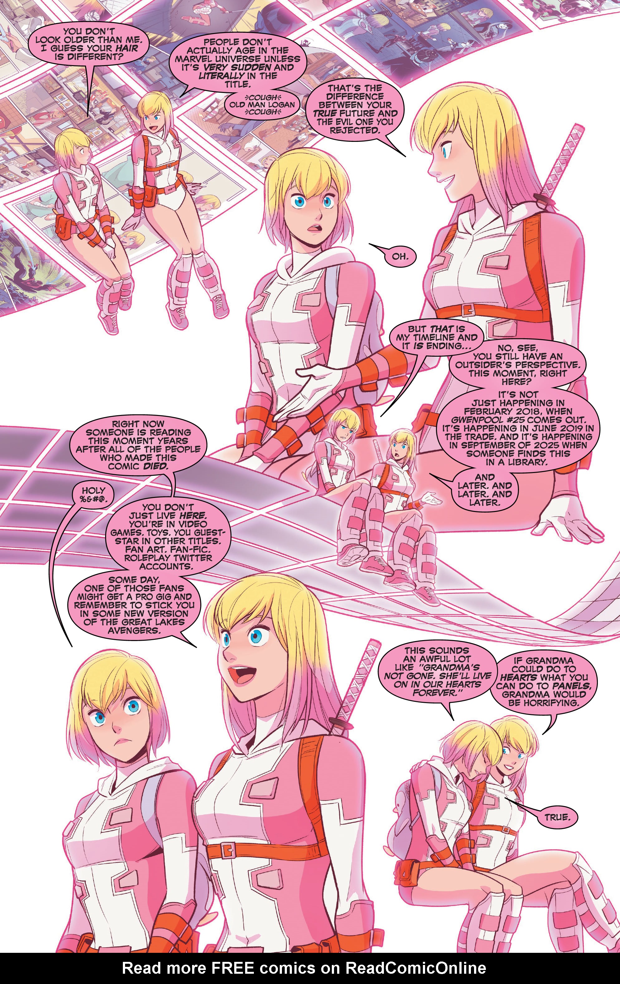 Read online Gwenpool Omnibus comic -  Issue # TPB (Part 7) - 88