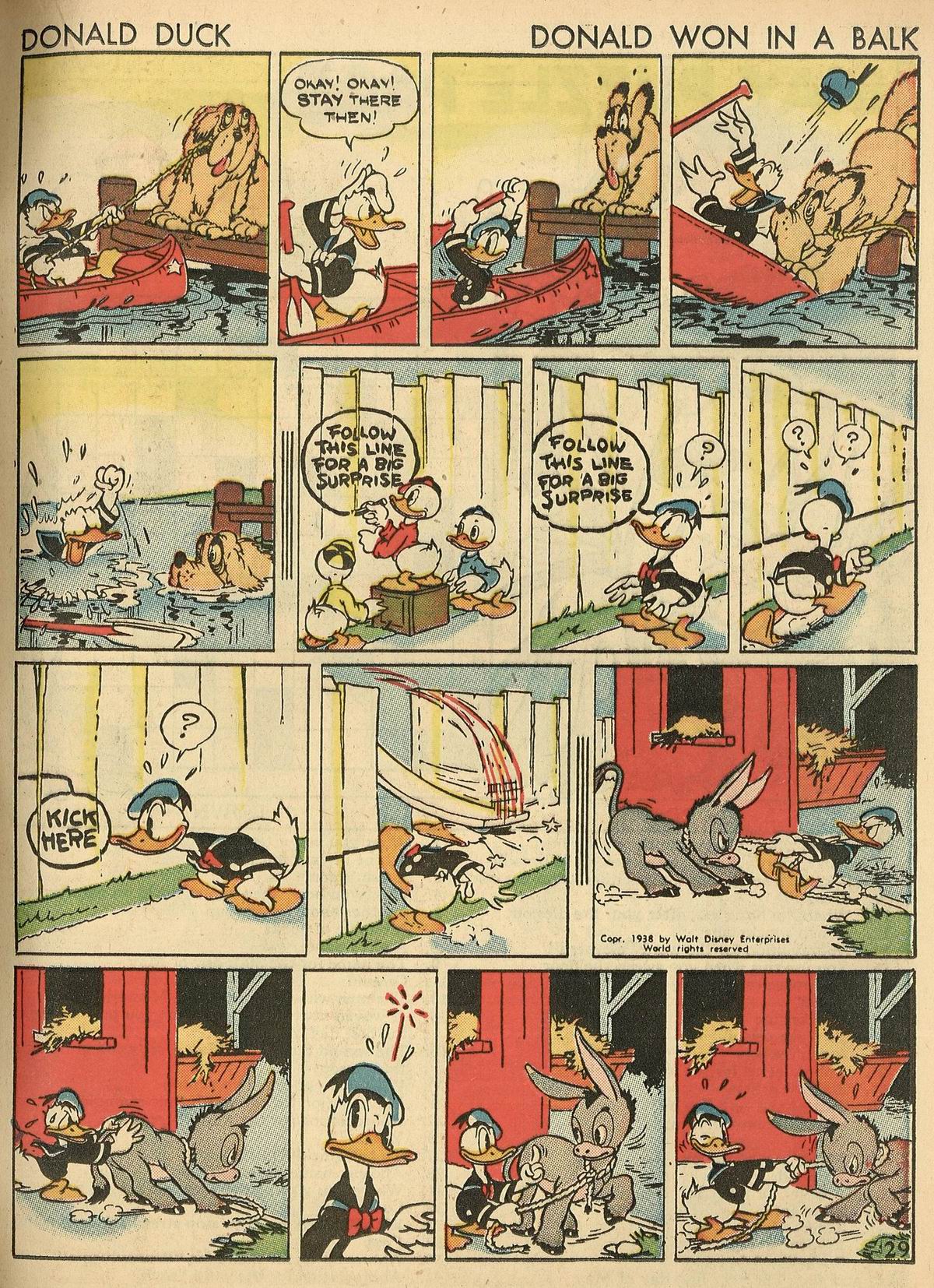 Read online Walt Disney's Comics and Stories comic -  Issue #8 - 31