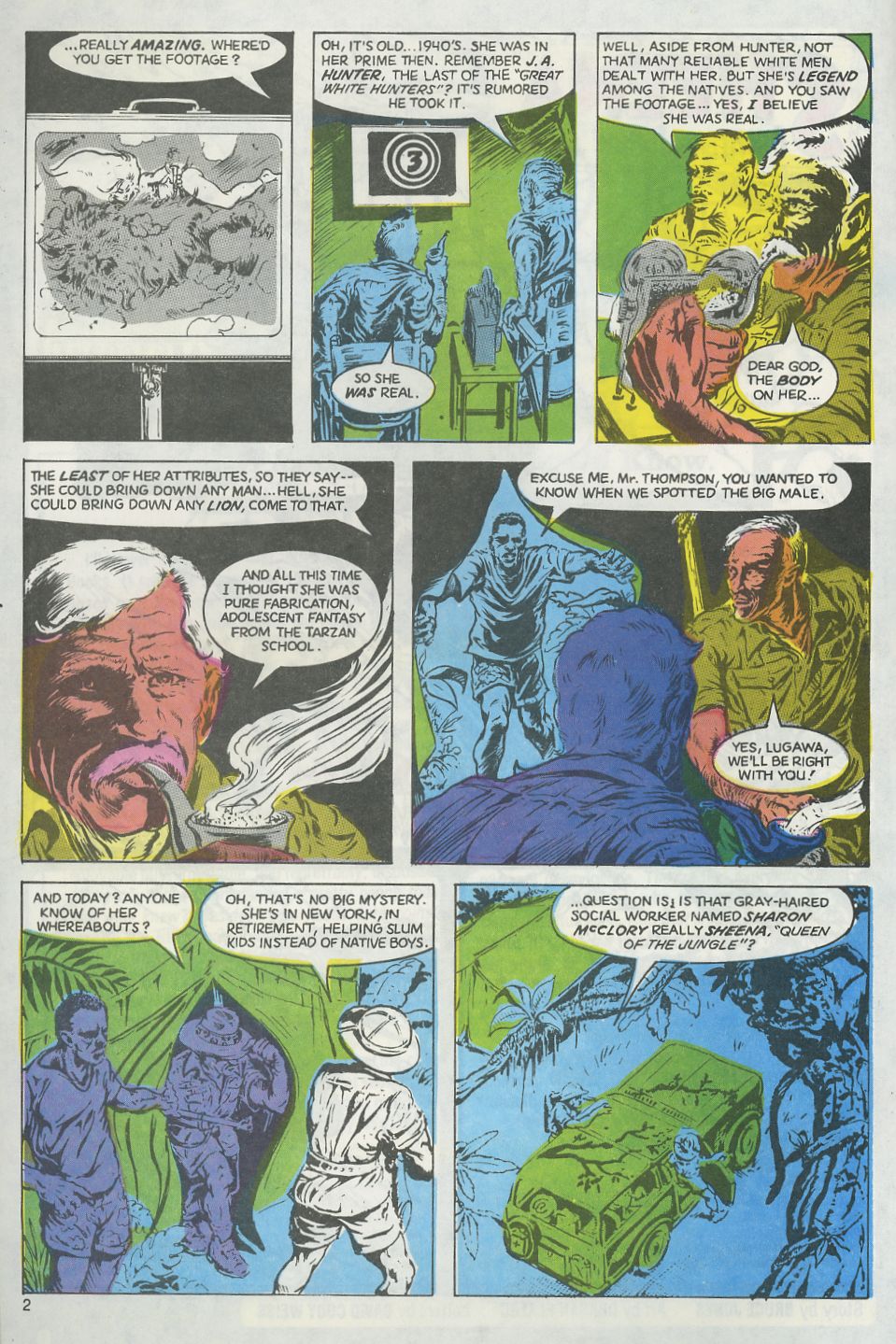 Read online Jungle Comics (1988) comic -  Issue #1 - 4