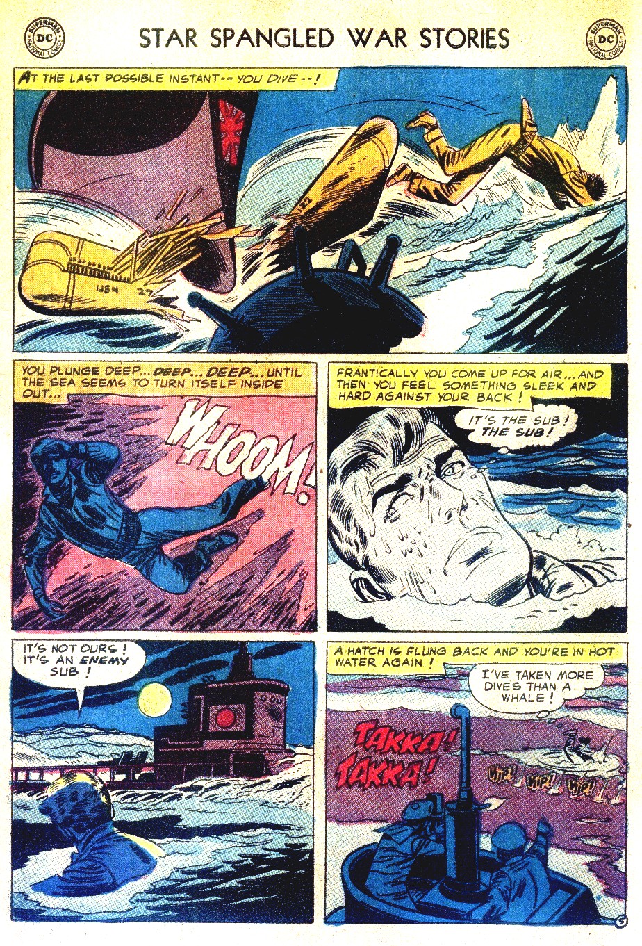 Read online Star Spangled War Stories (1952) comic -  Issue #52 - 31