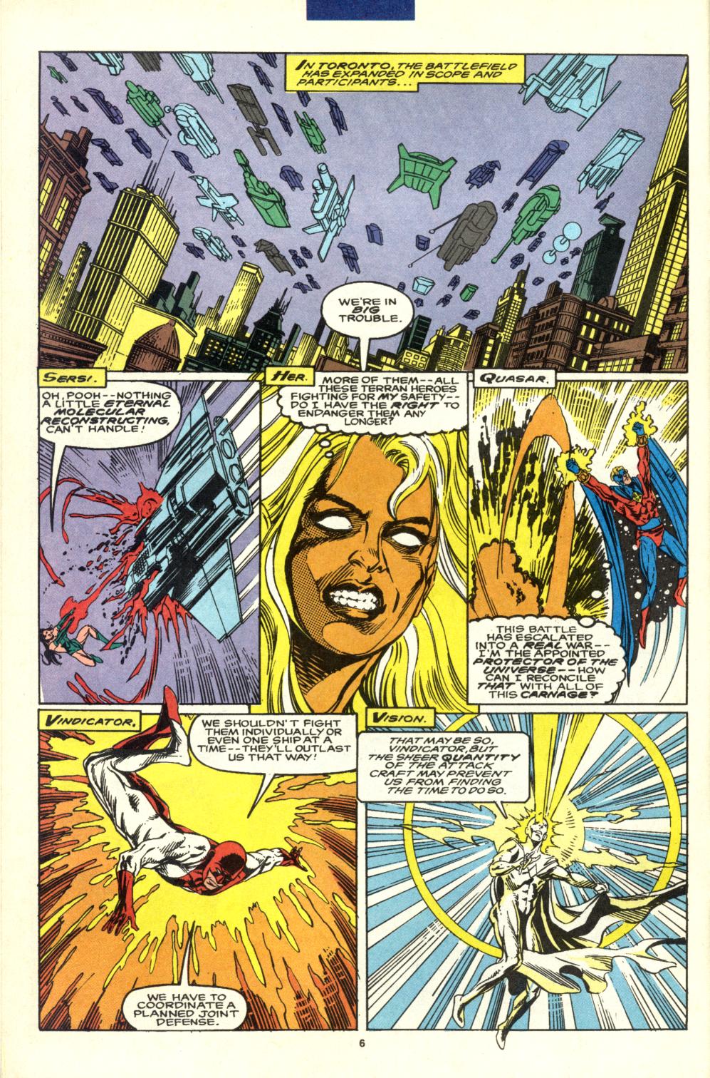 Read online Alpha Flight (1983) comic -  Issue #99 - 6